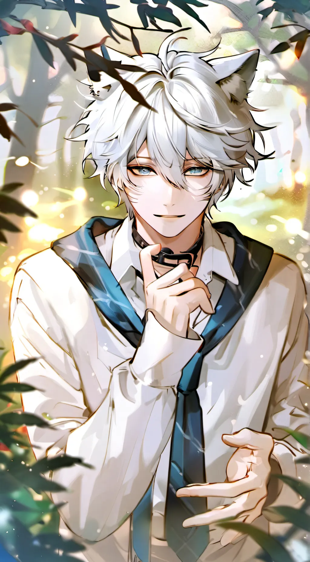 ai character: lucas background