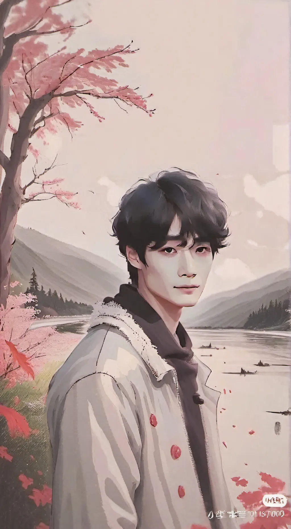 ai character: leeknow🧷° background