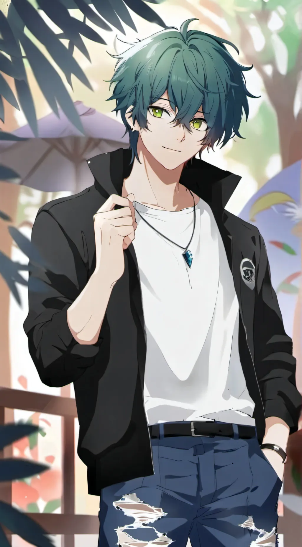 ai character: Adam background