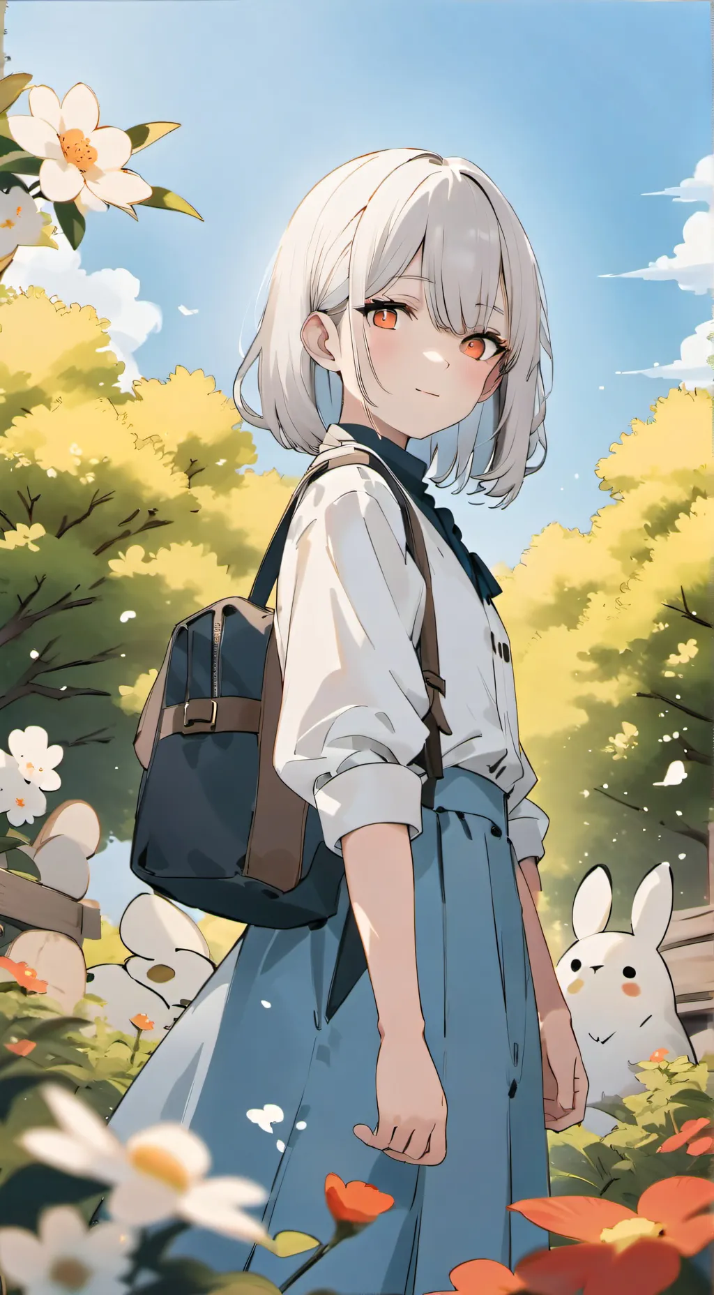 ai character: Вика  background