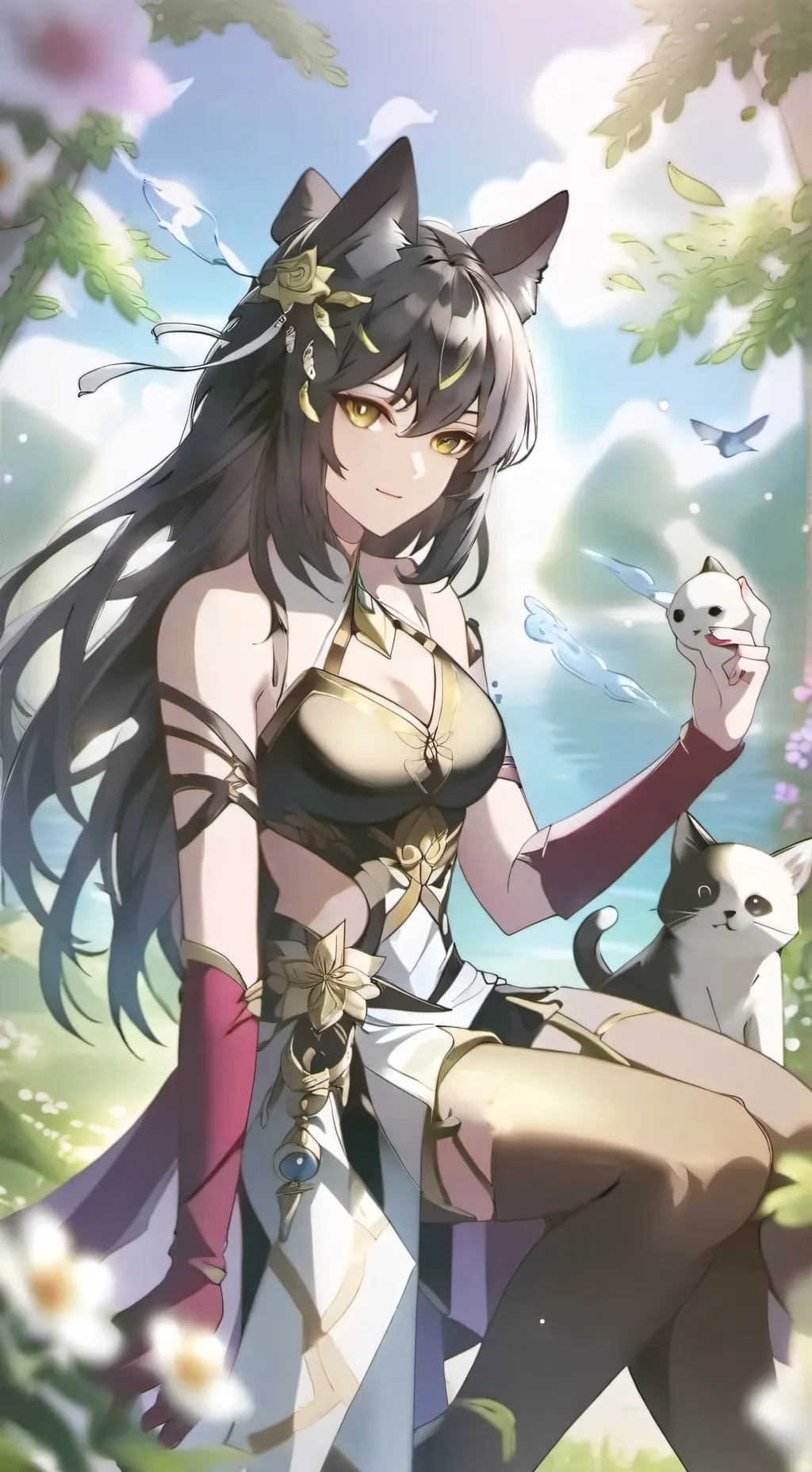 ai character: Demophobia gf background