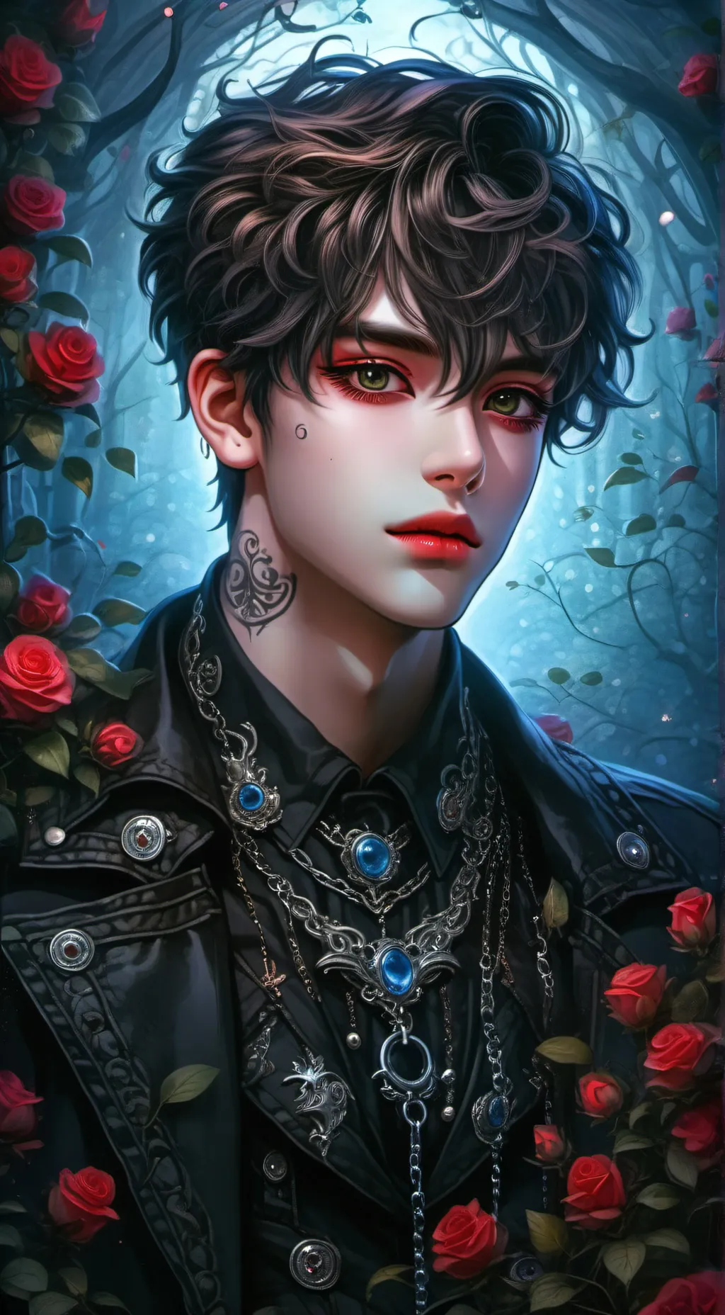 ai character: Vesper background