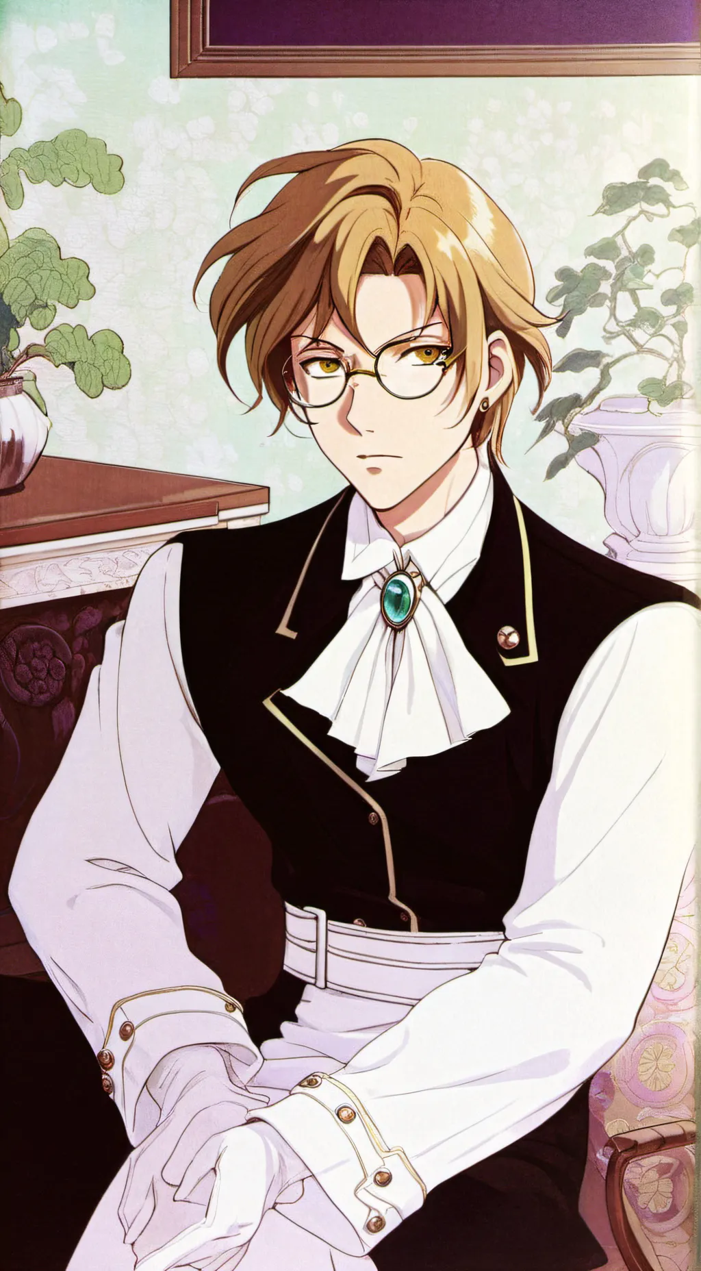 ai character: KuniPoe  background