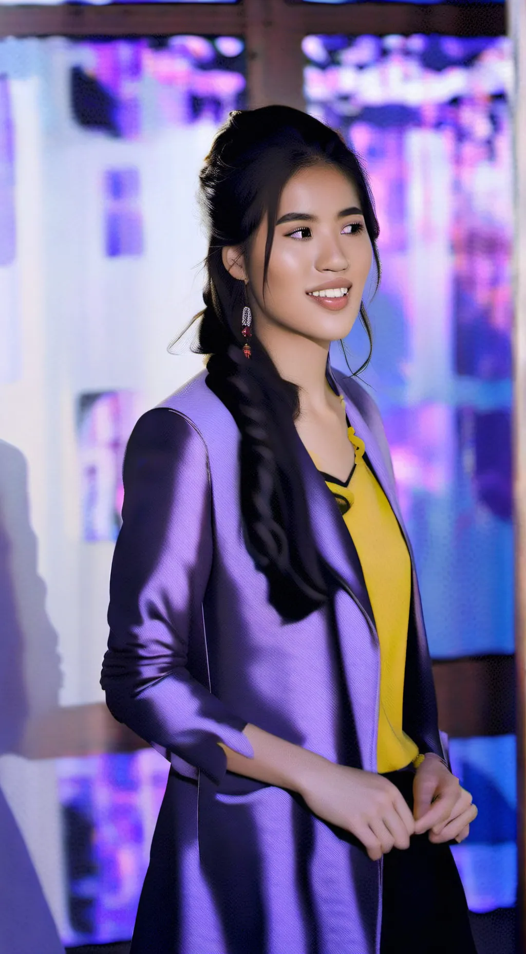 ai character: mariah queenreta  background