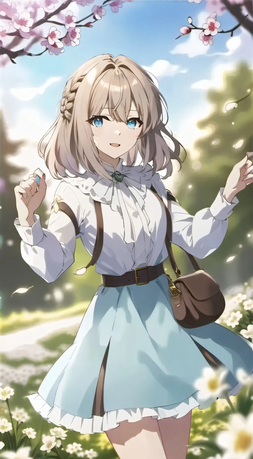 ai character: Аля background