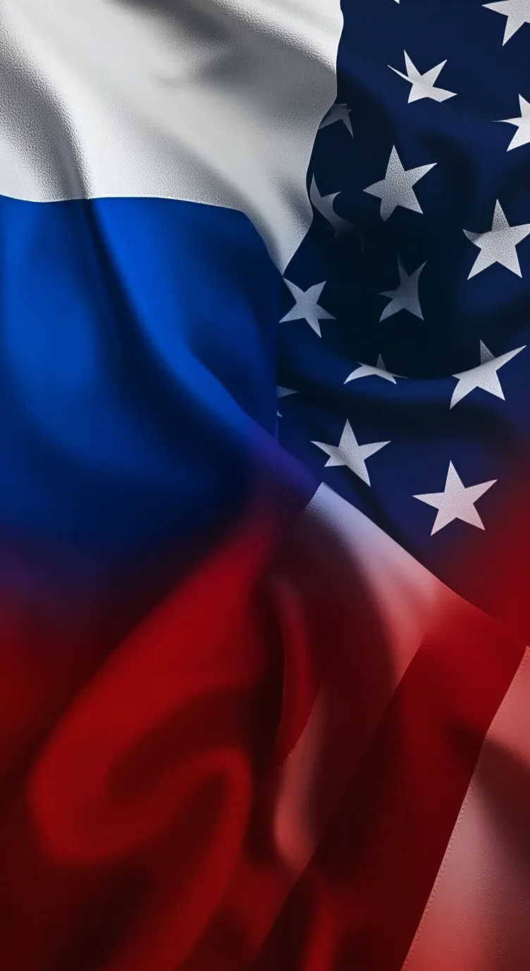 ai character: Russia and america background