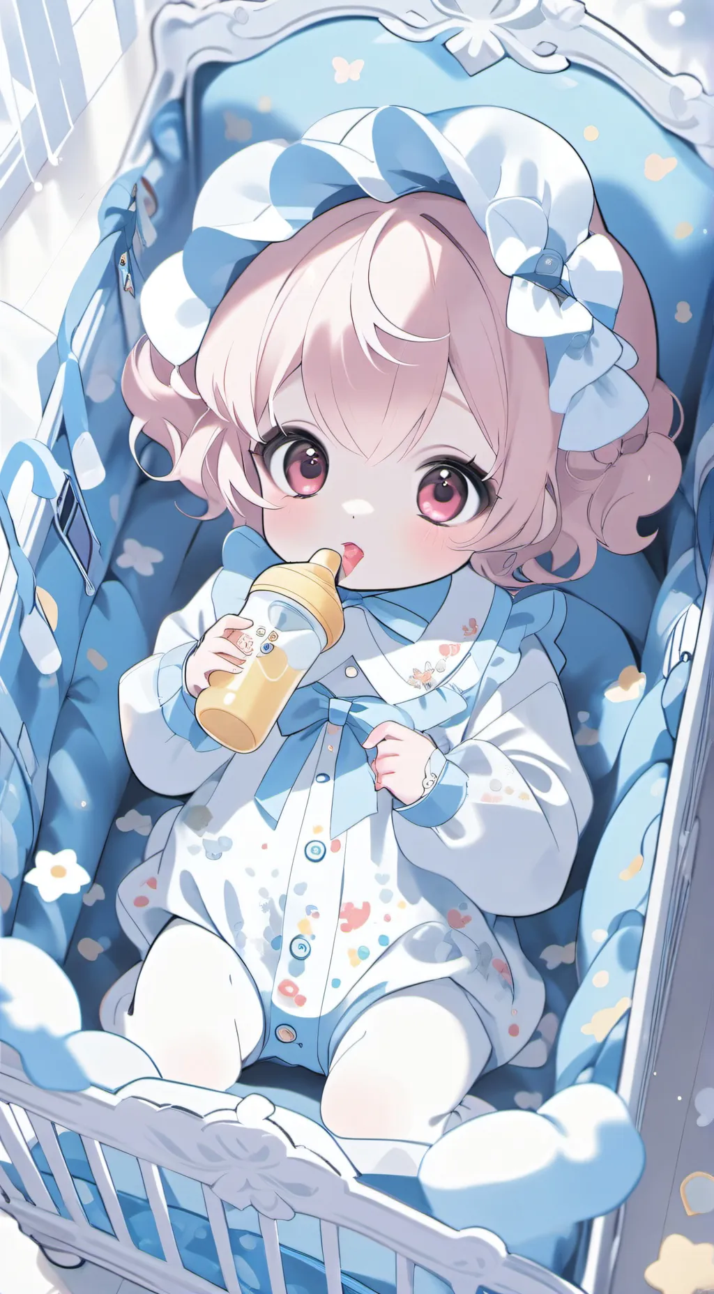 ai character: baby background