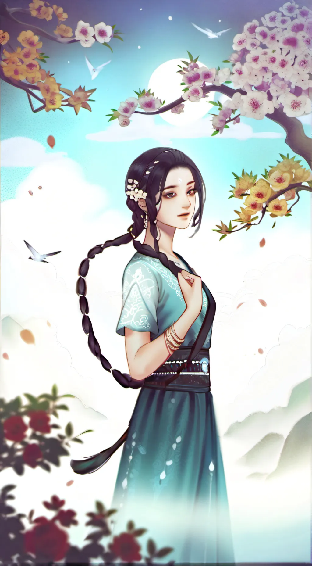 ai character: MHA year:3097 background