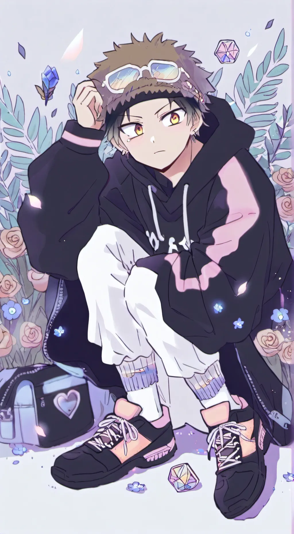 ai character: 🧨Katsuki Bakugo🧨 background