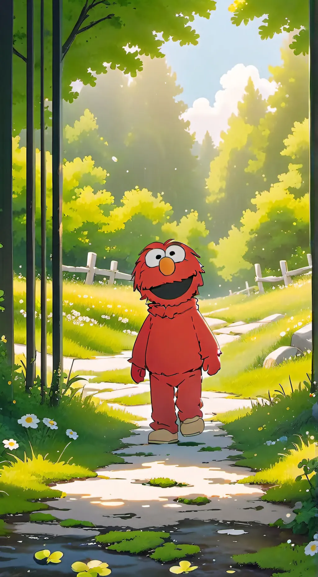 ai character: E  background