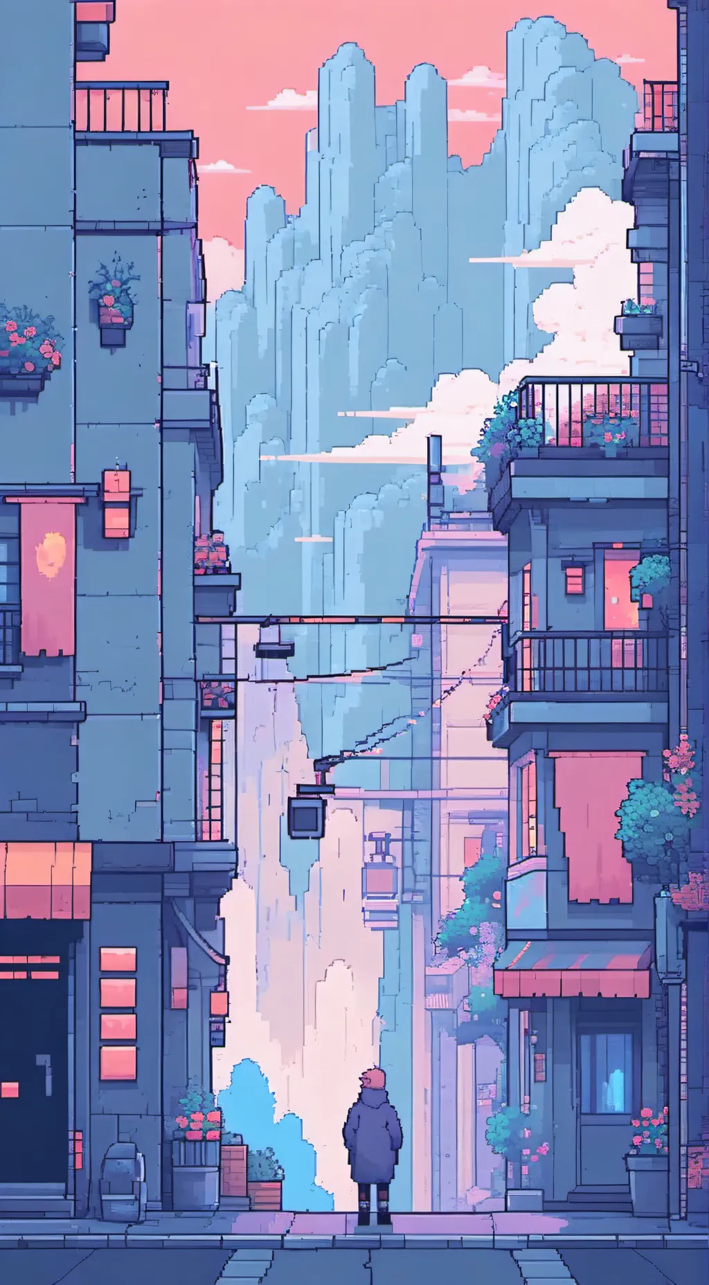 ai character: dandy's world😔🔫 background