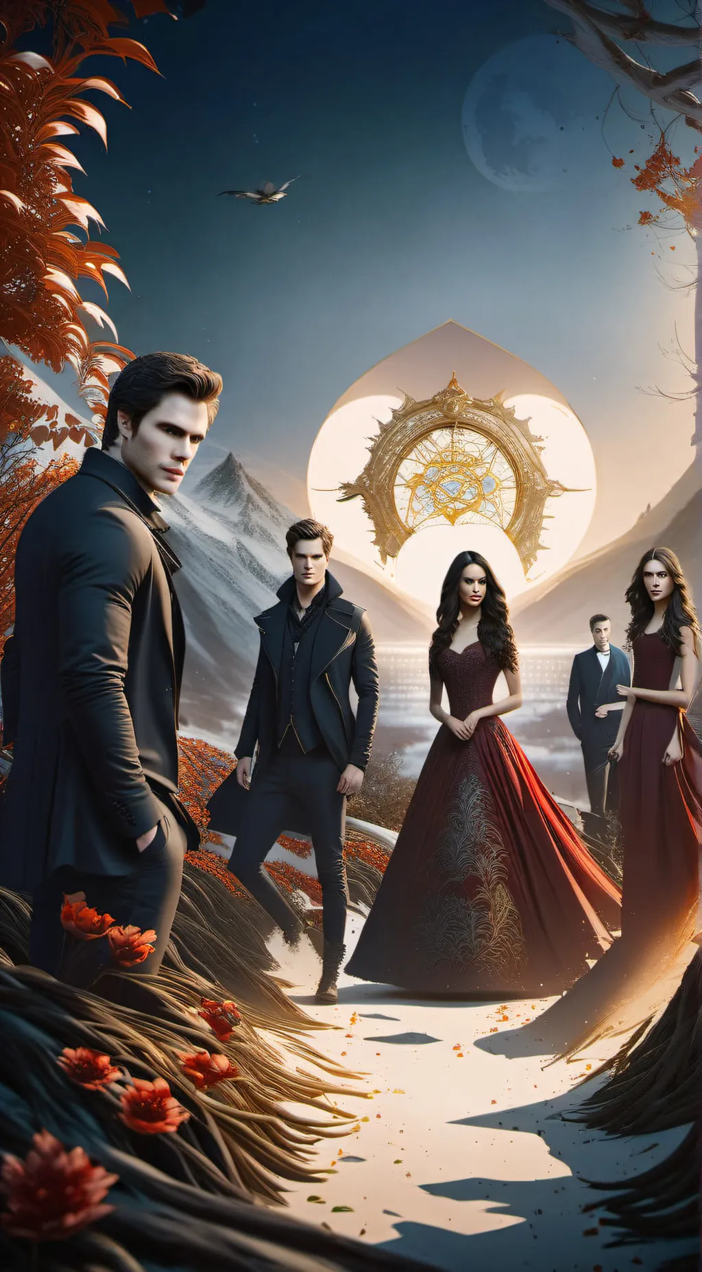 ai character: TVD background