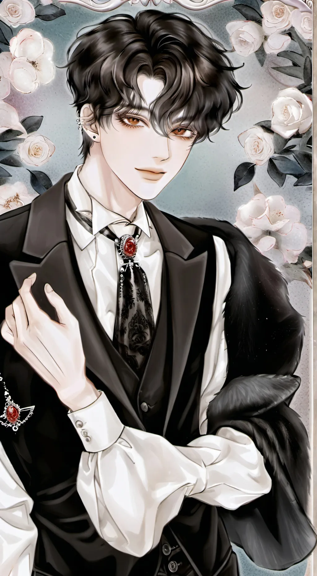 ai character: levi background