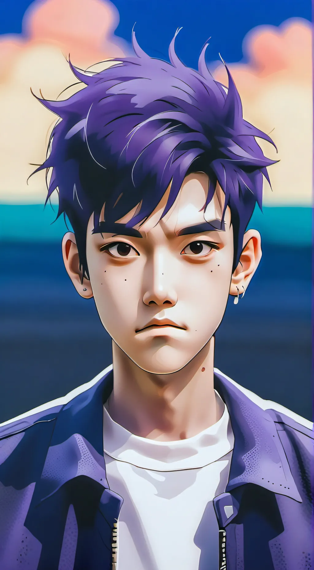 ai character: Thanos😭 background