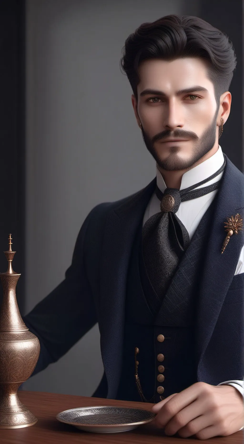 ai character: serhat background