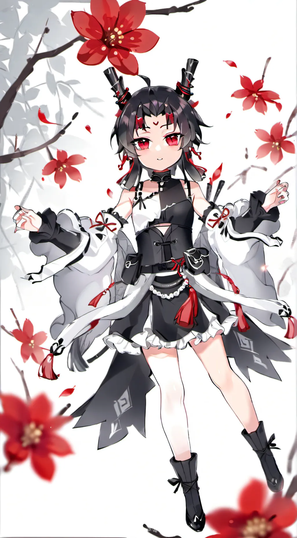 ai character: 비카 background