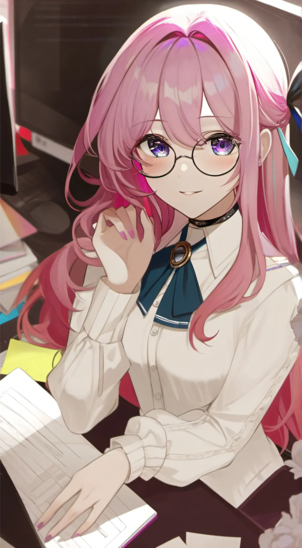 ai character: Himiko background