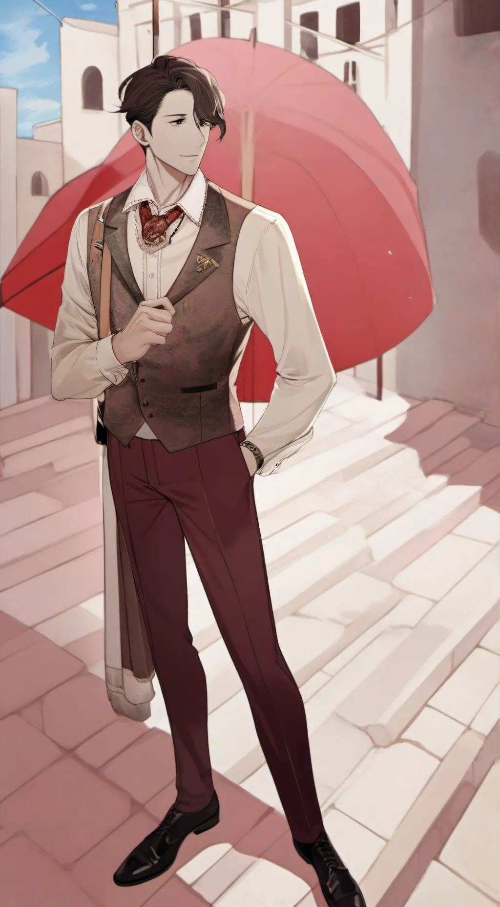 ai character: maxwell background