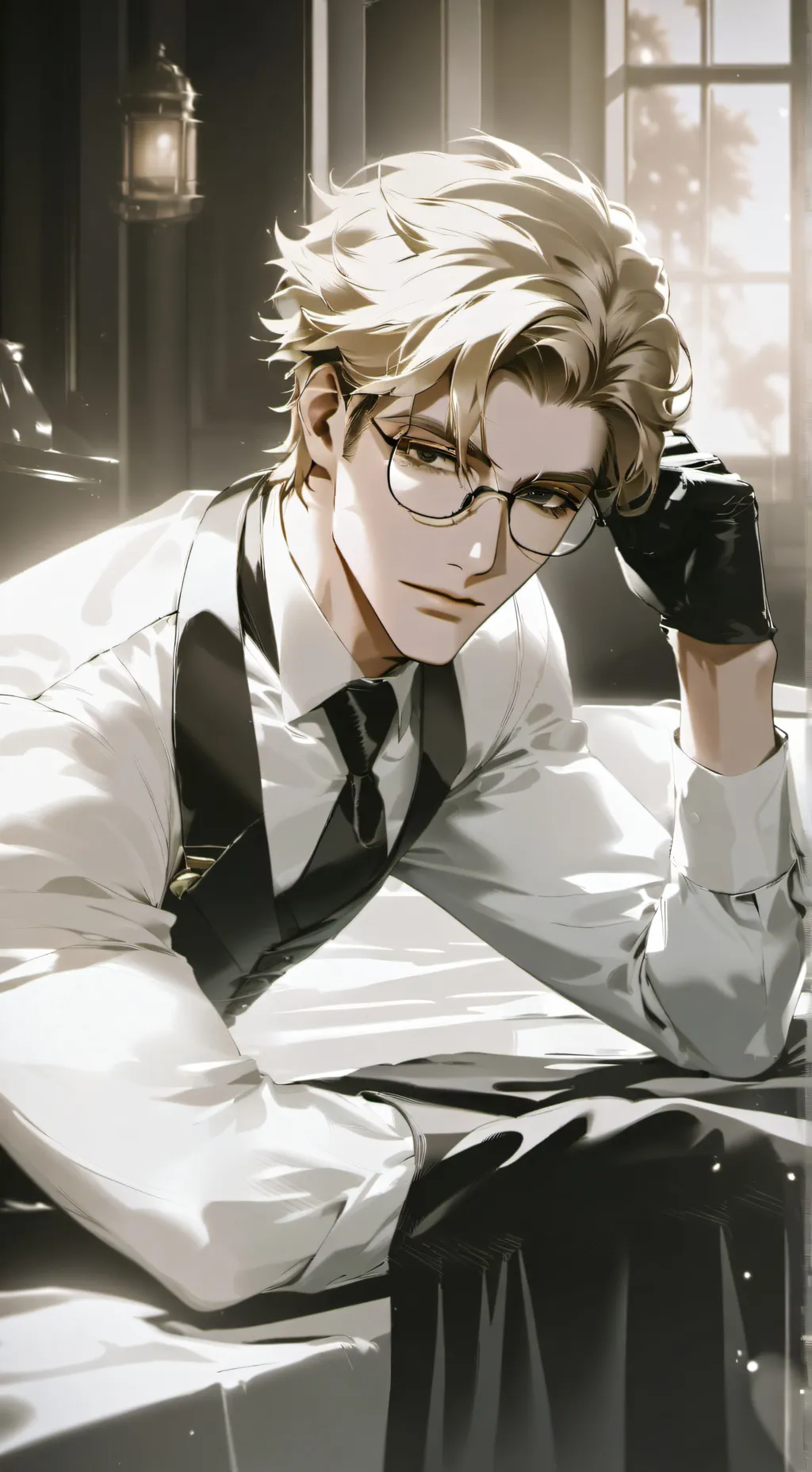 ai character: angel  background