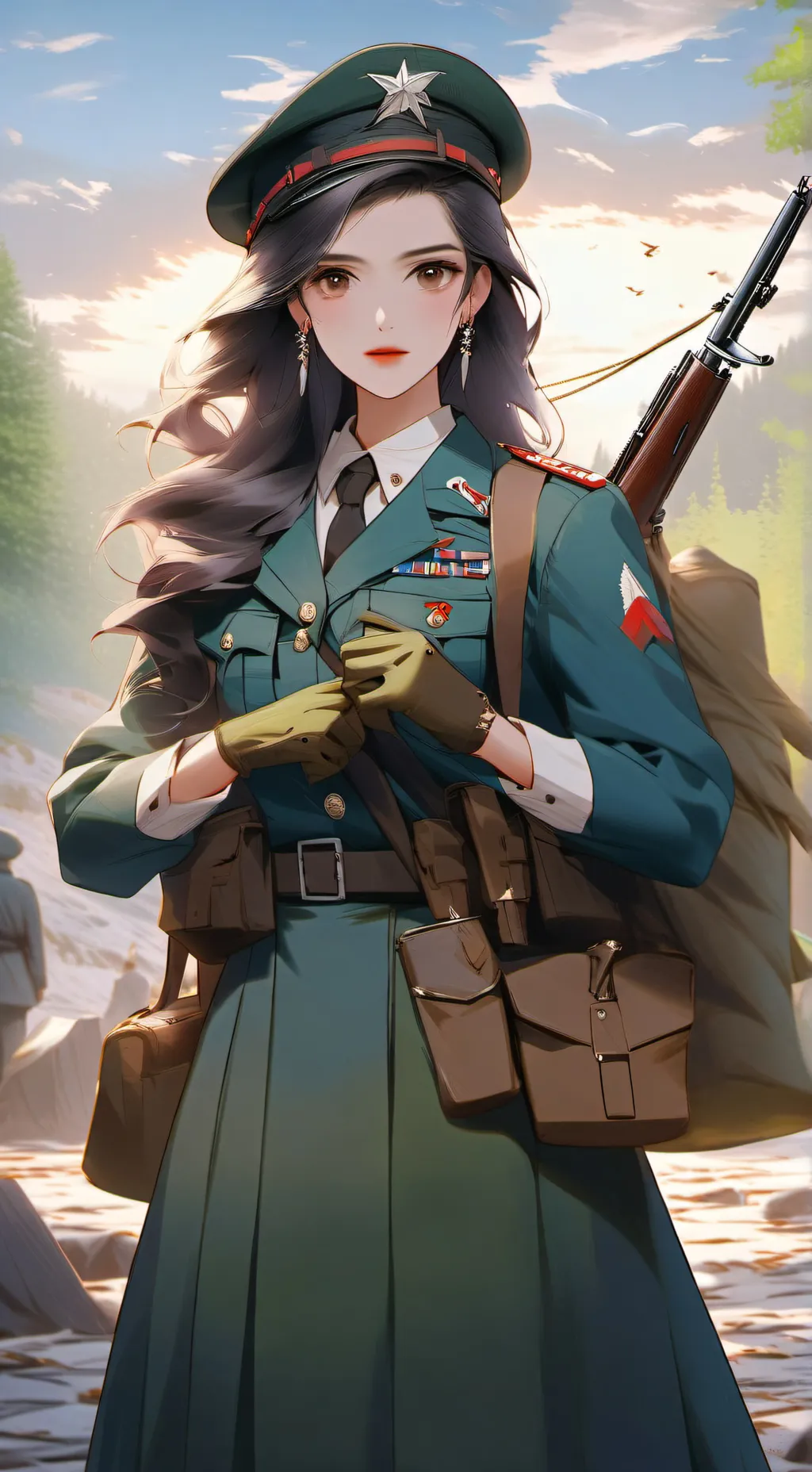 ai character: Luxenberg soldier background