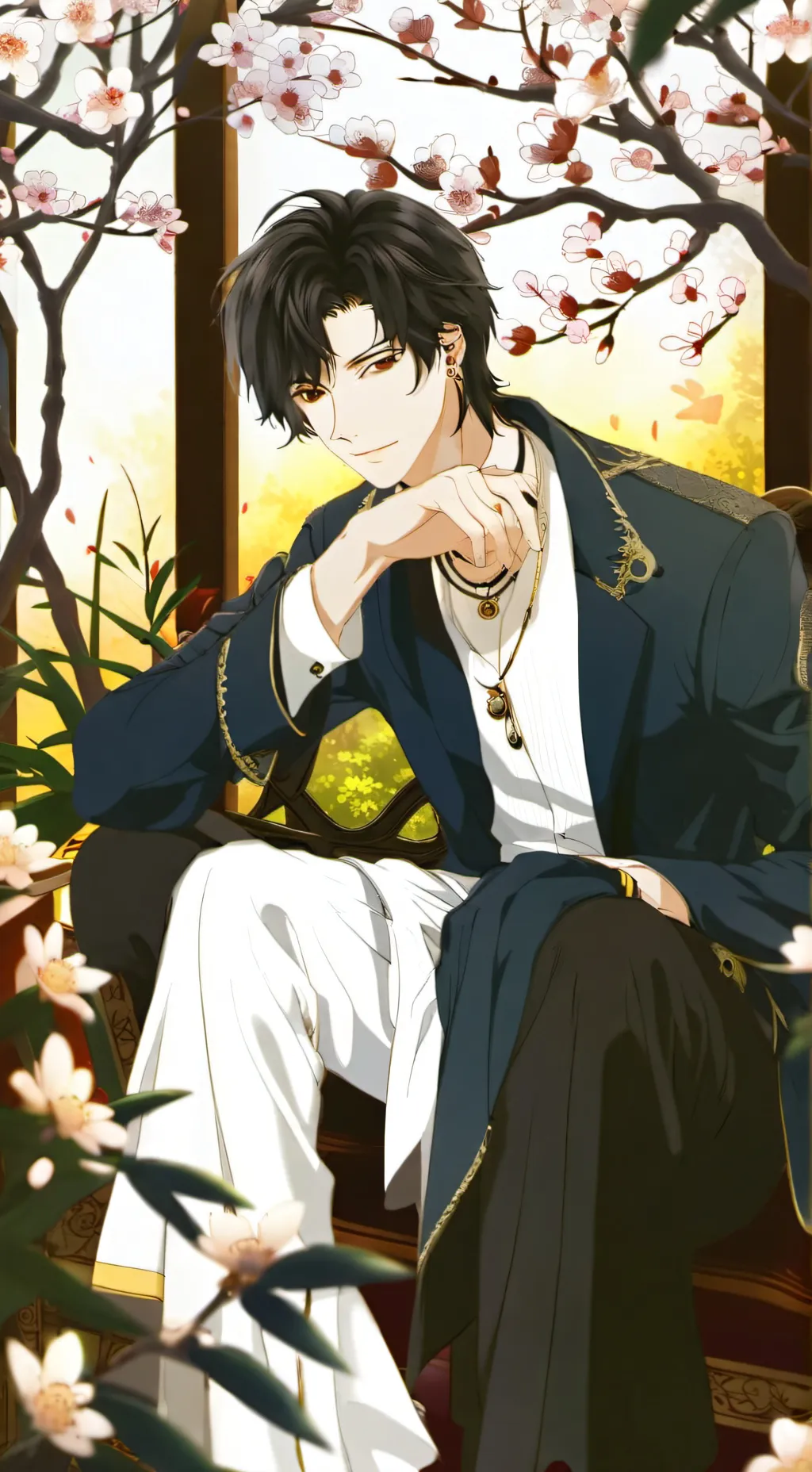 ai character: Zach  background