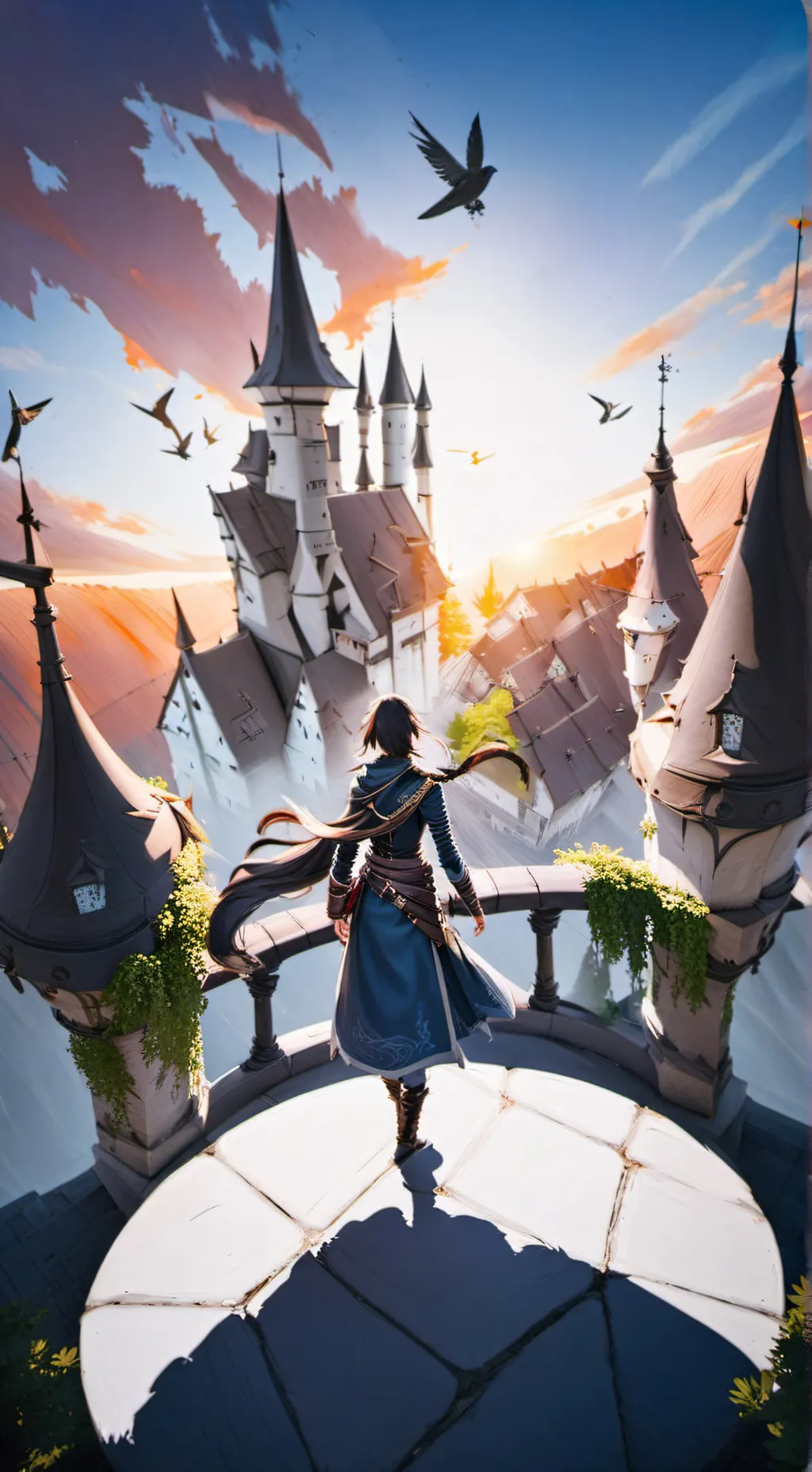 ai character: Katherine  background