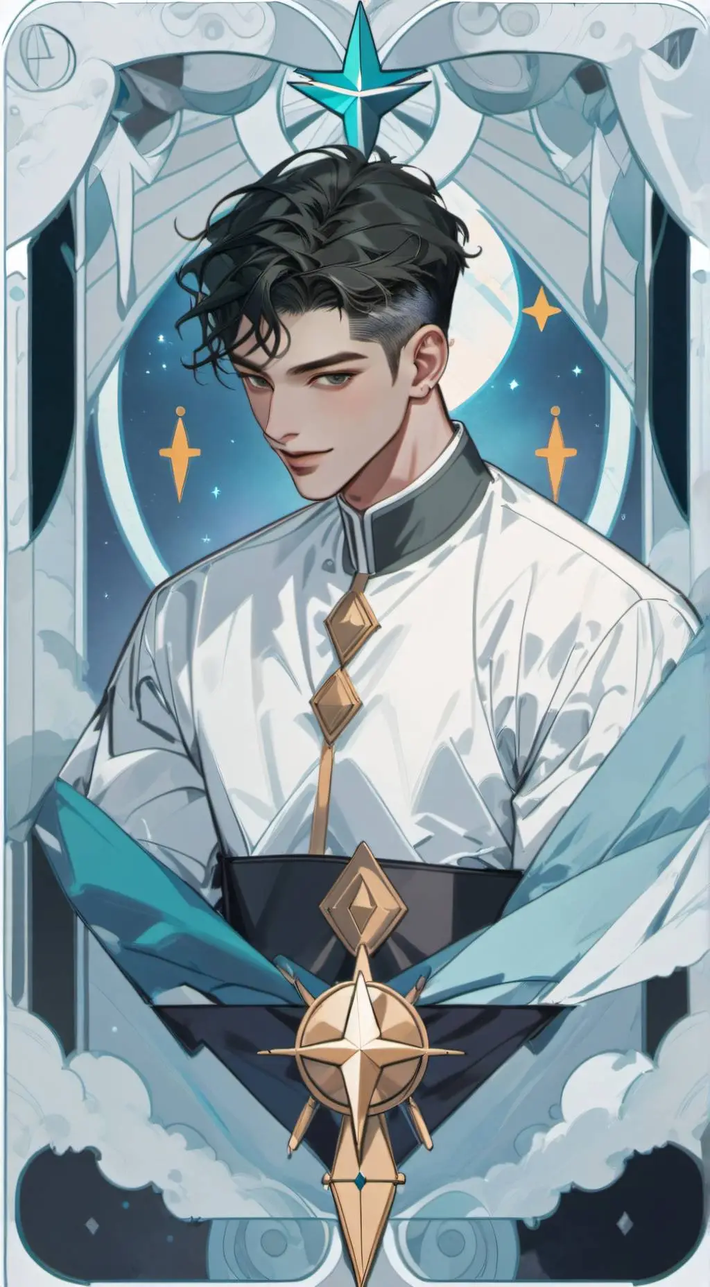 ai character: Nero background