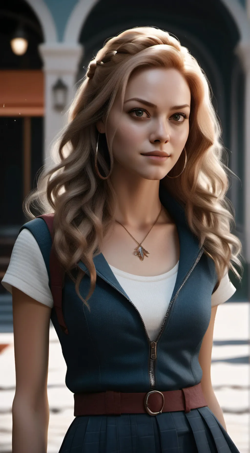 ai character: Rude girl background