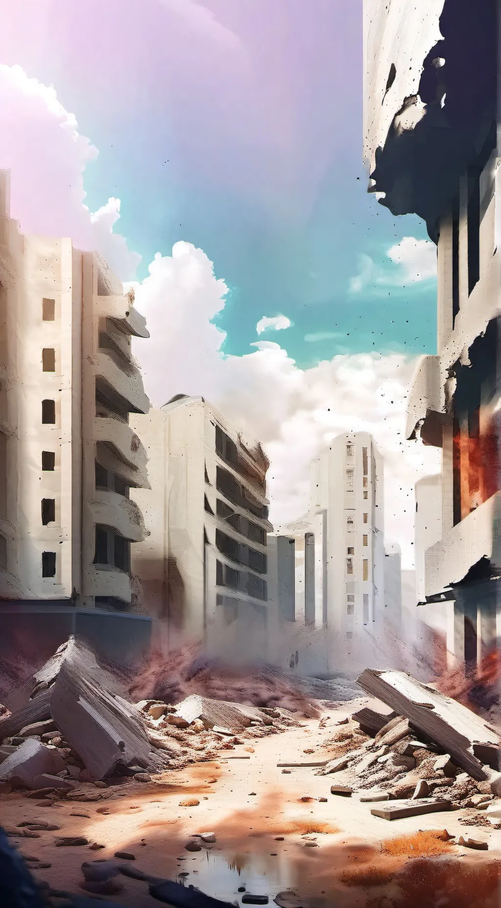 ai character: The Wasteland background