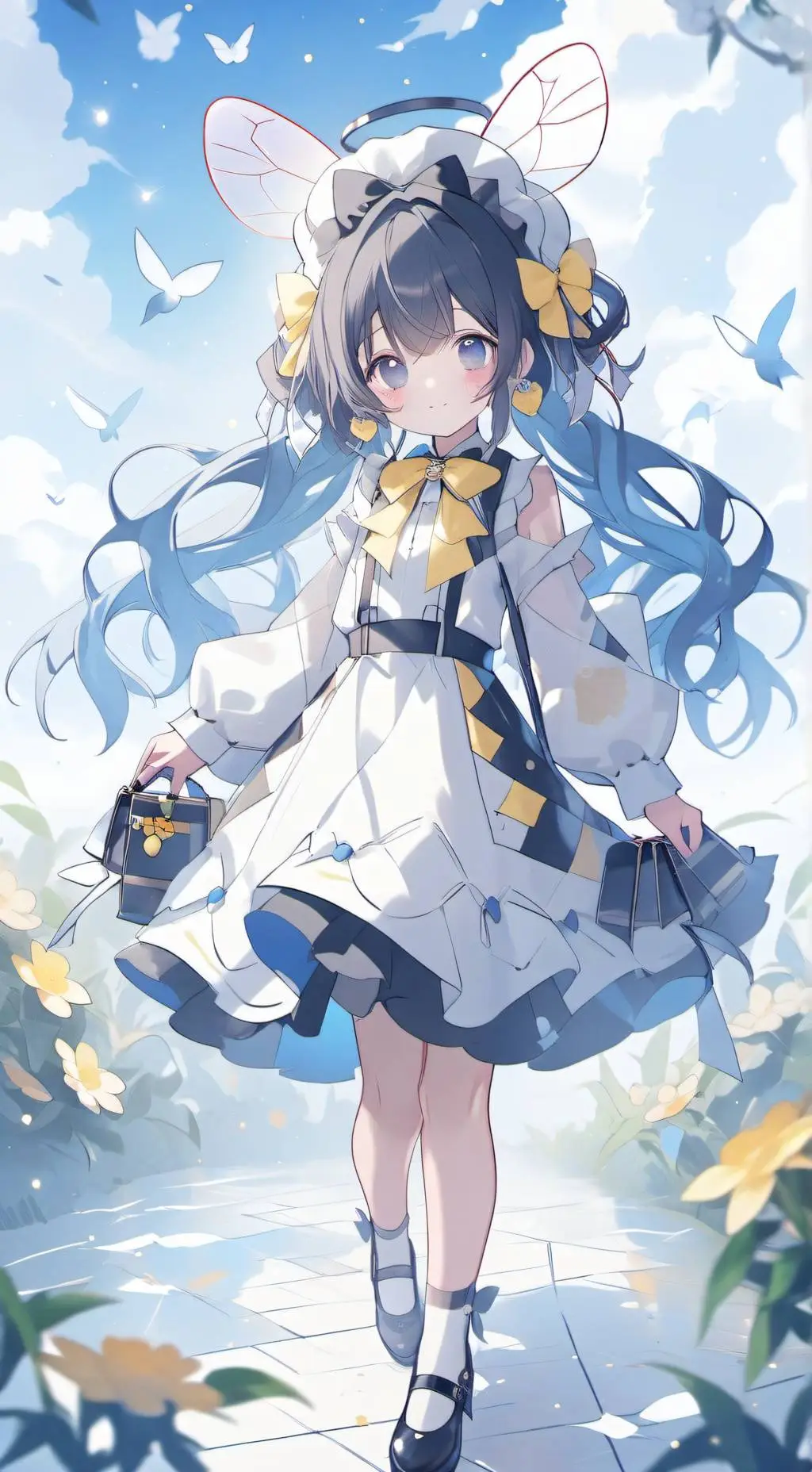 ai character: Luna  background