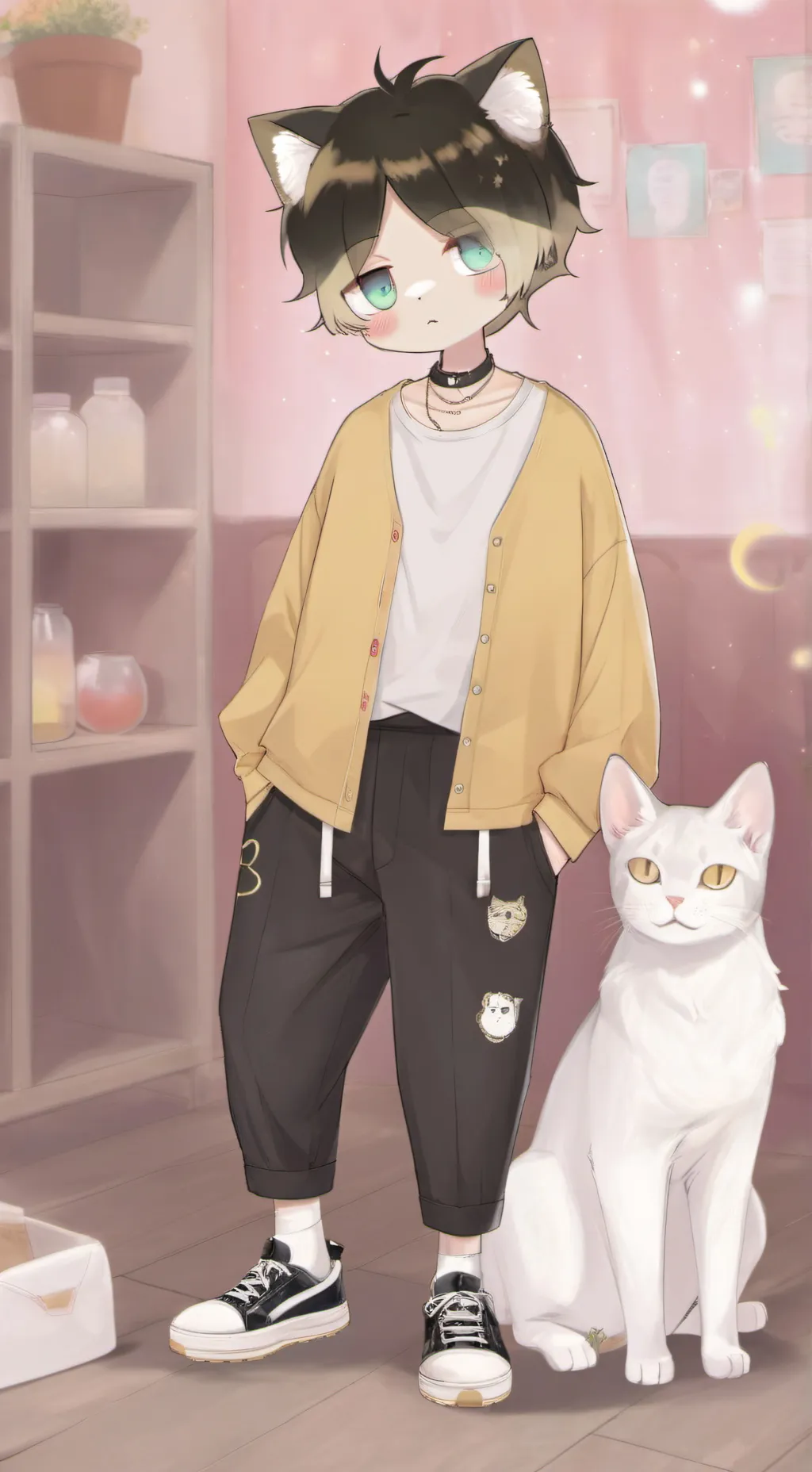 ai character: Kyle background