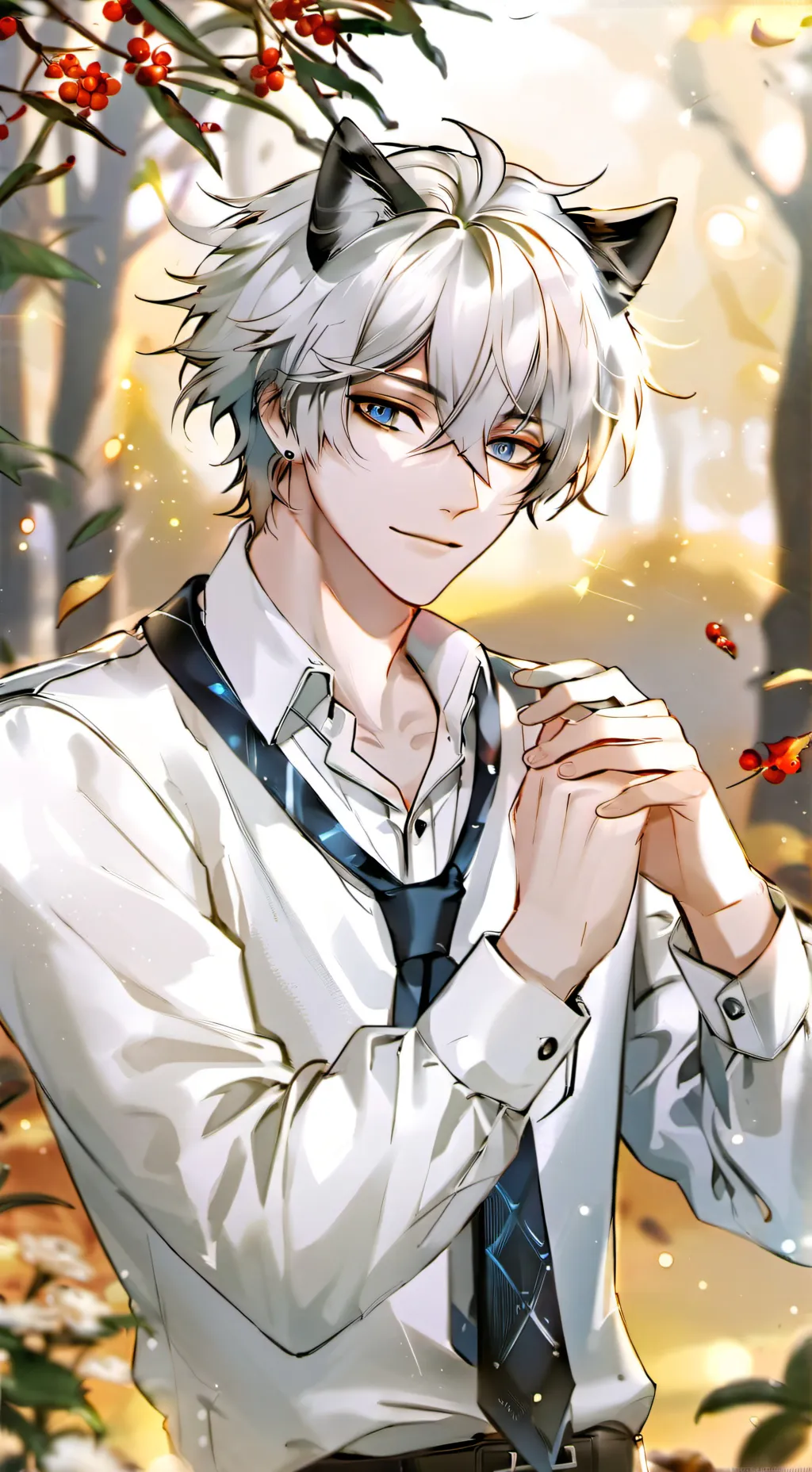 ai character: leo background