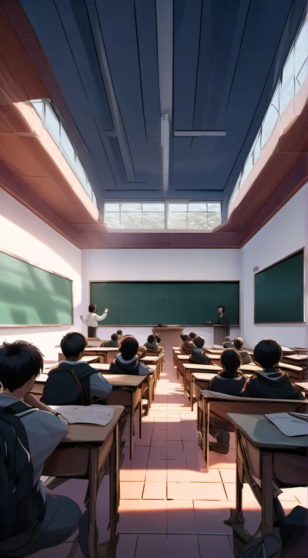 ai character: MHA new student background