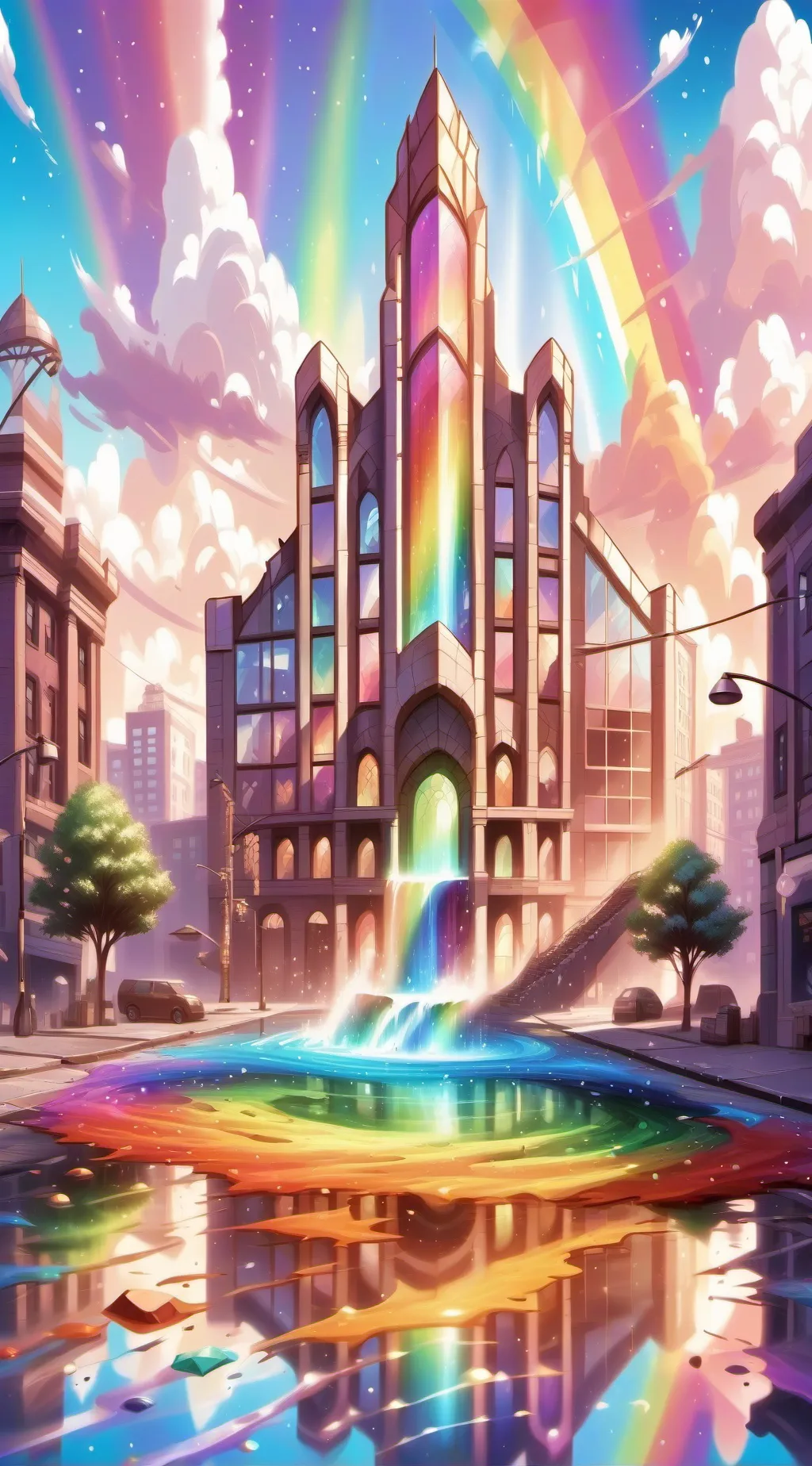 ai character: Dw infectin au background