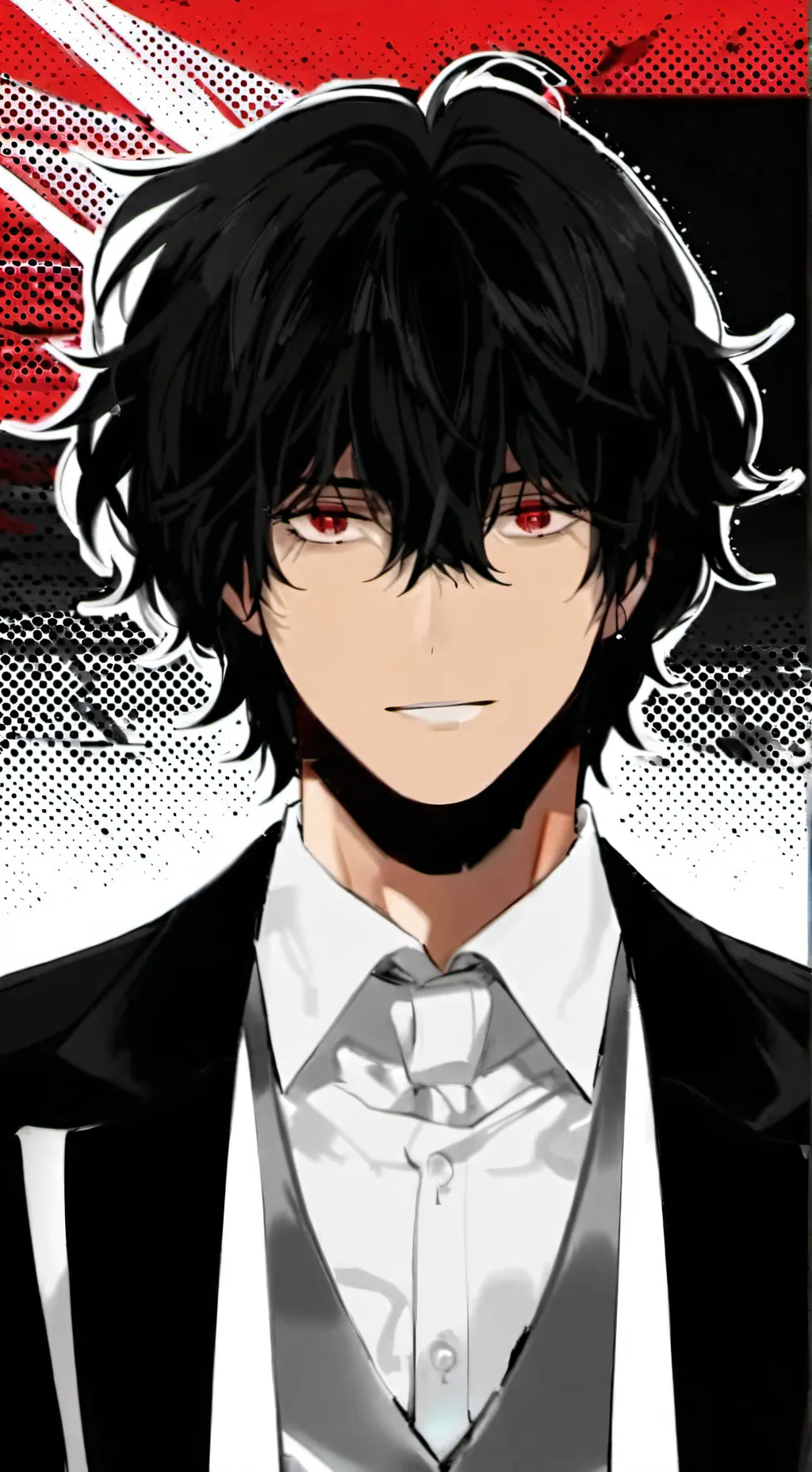 ai character: Mr. ace  background