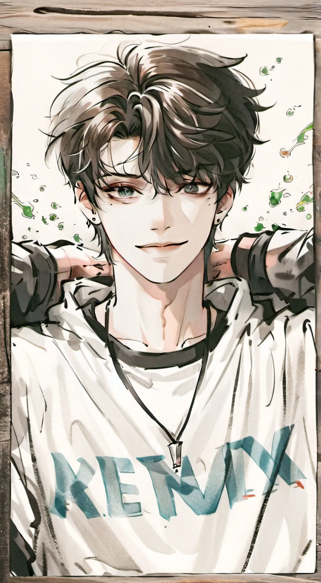 ai character: neo background