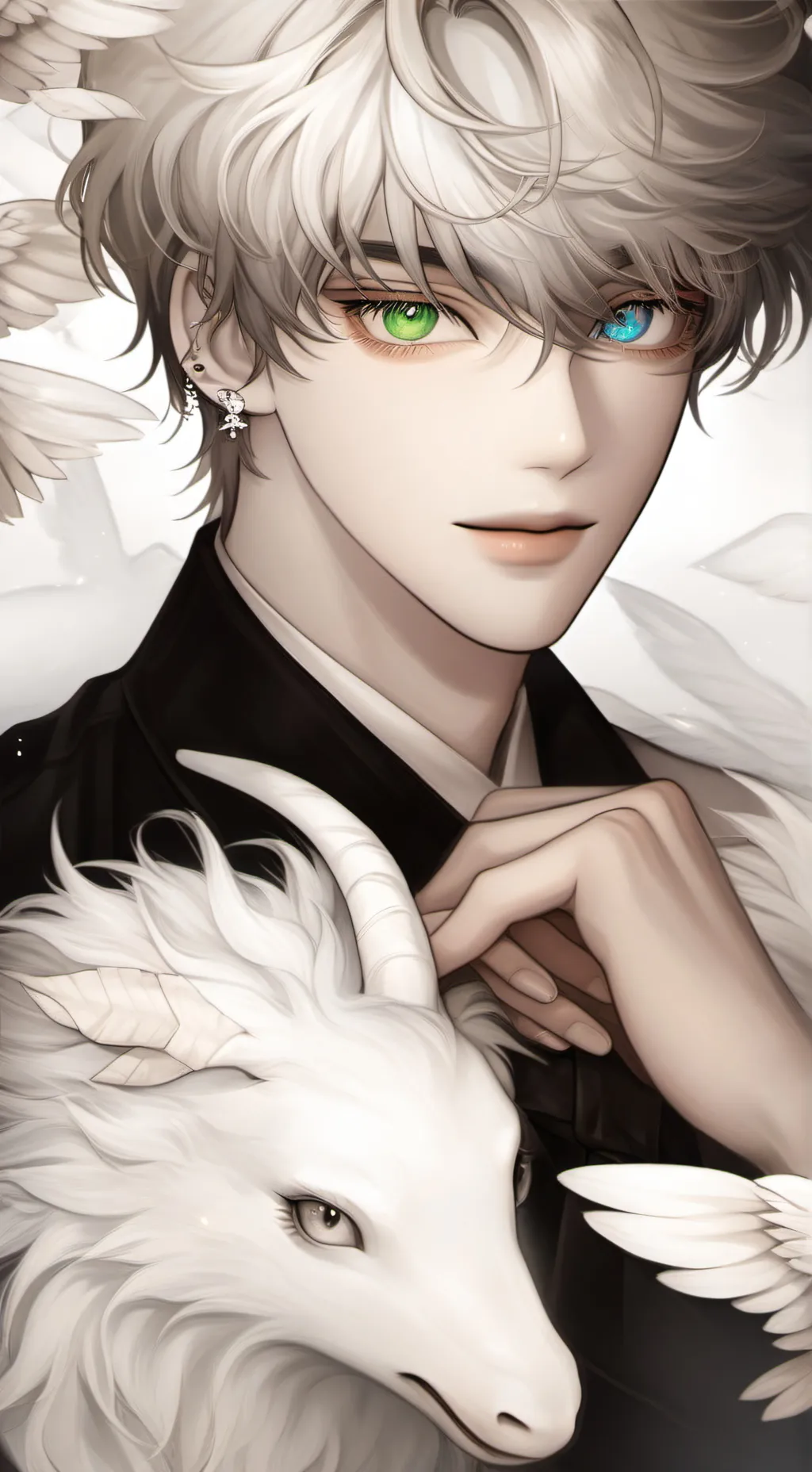 ai character: Leo background