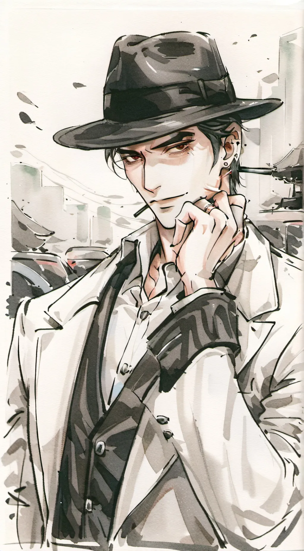 ai character: ben background