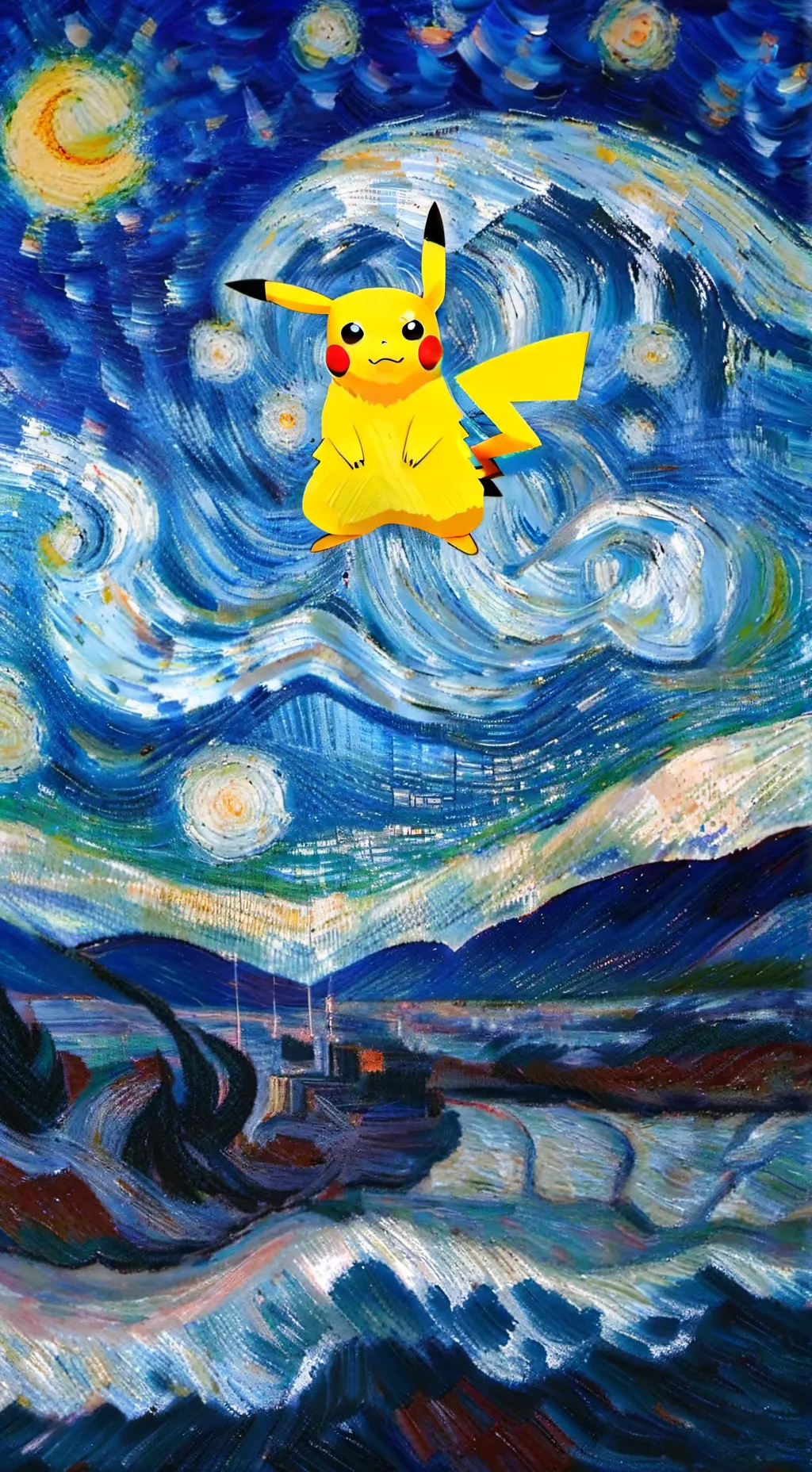 ai character: Our minds rn background