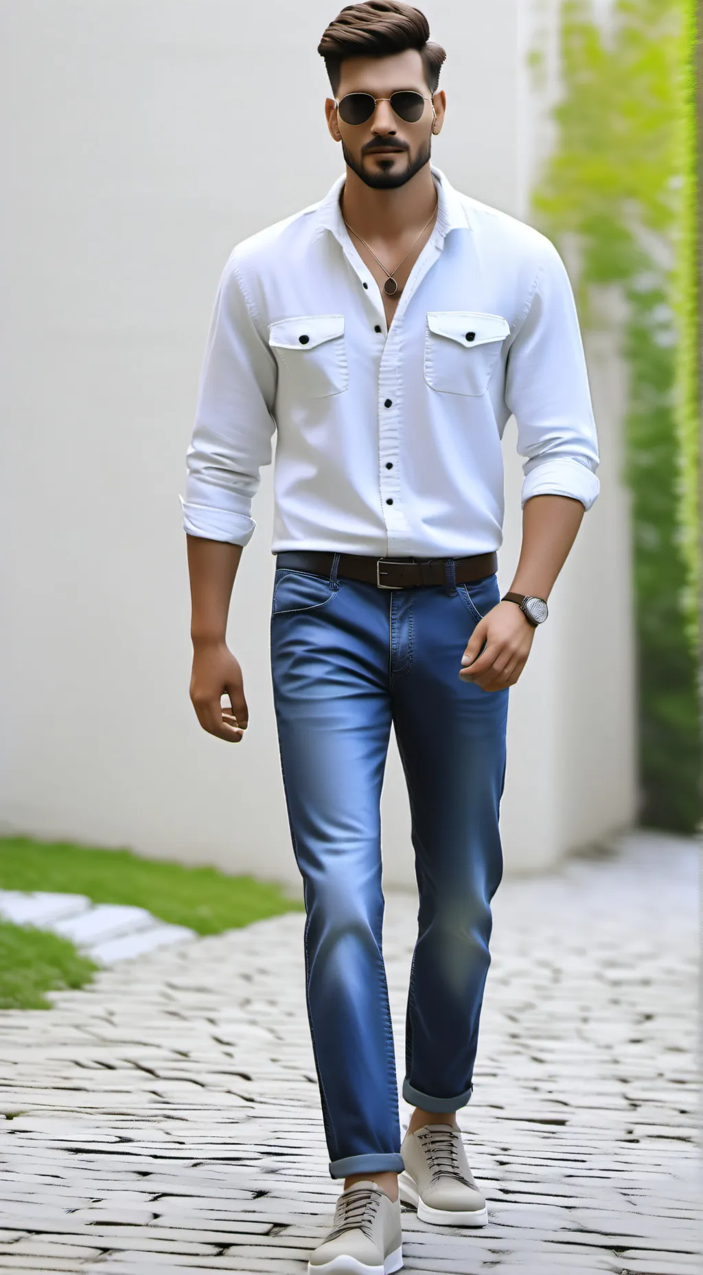 ai character: Cameron background