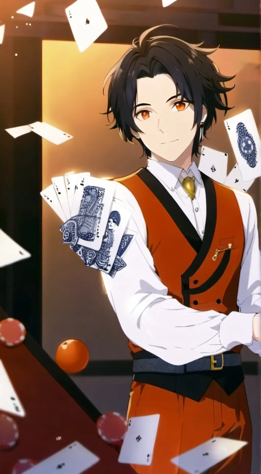 ai character: yandere preston background