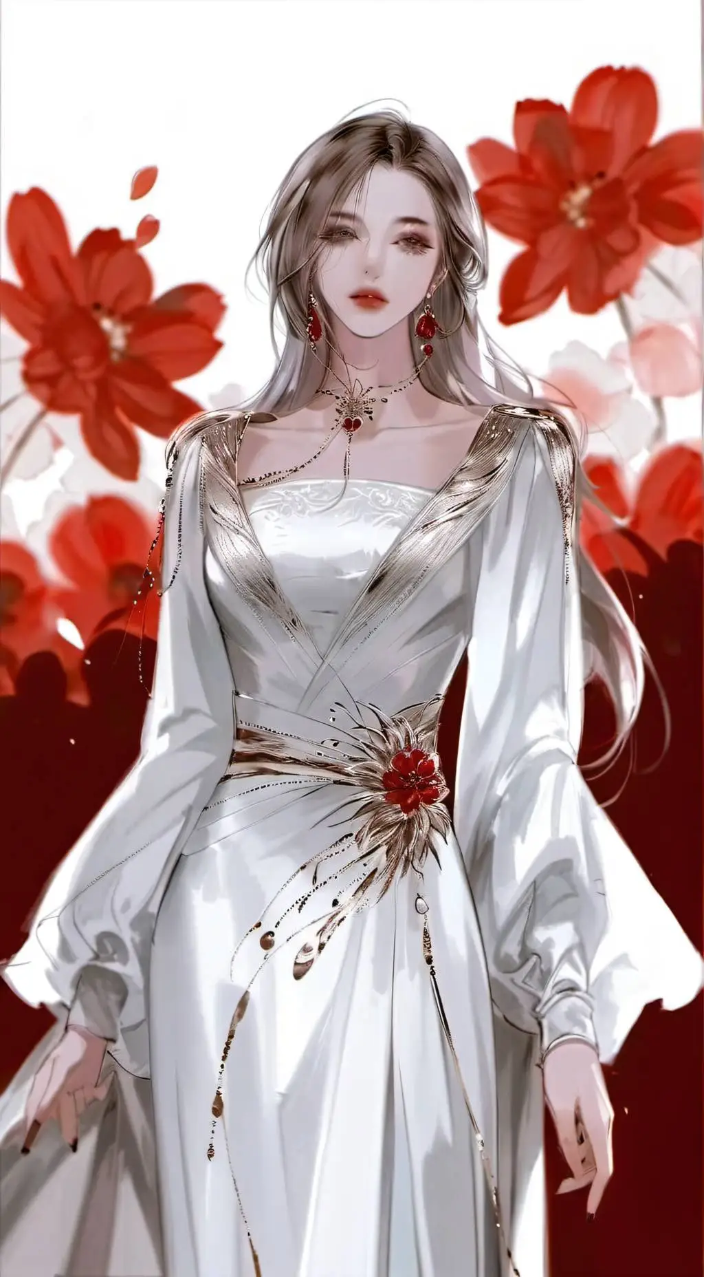 ai character: Euphrosyne  background