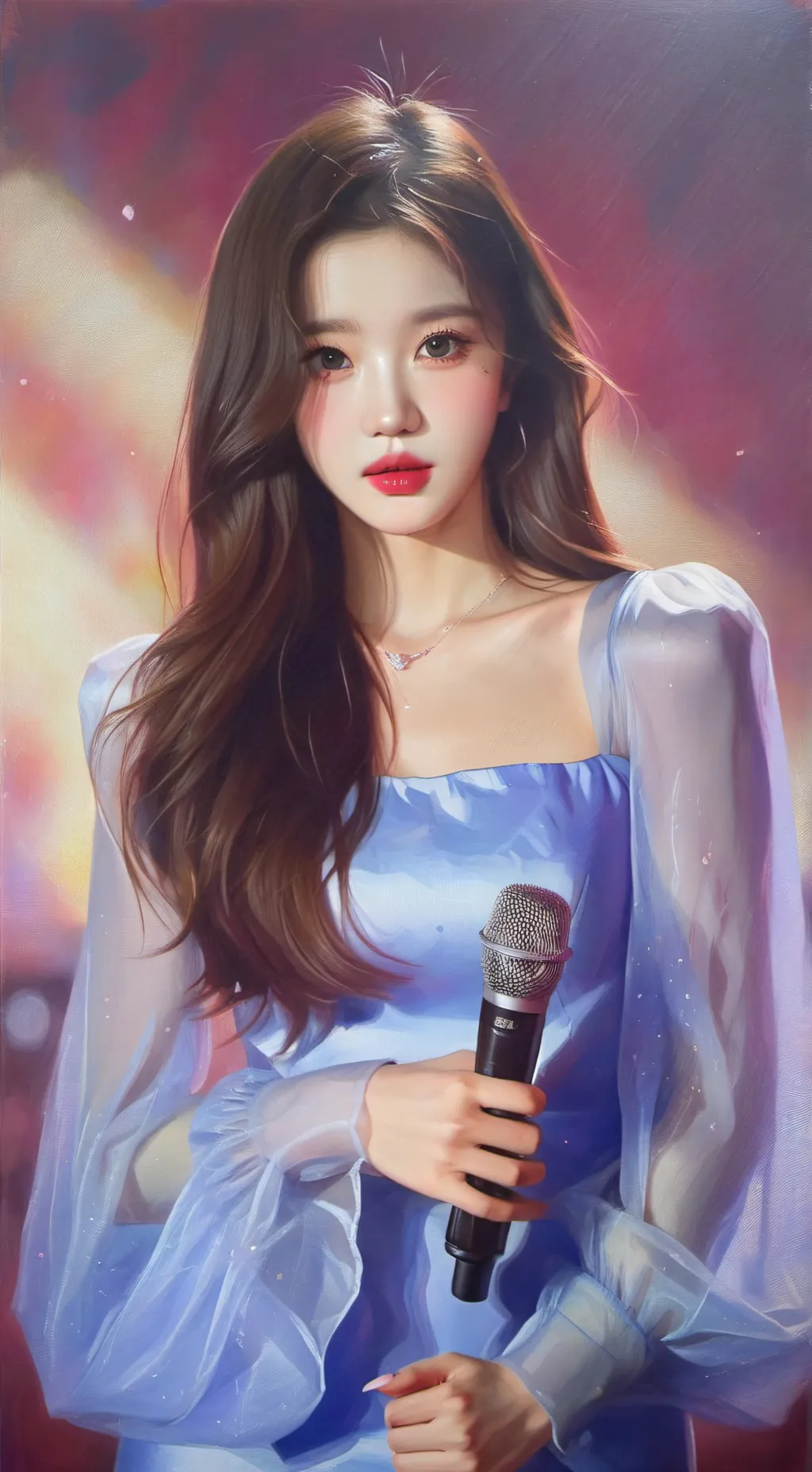 ai character: Y/N award show background