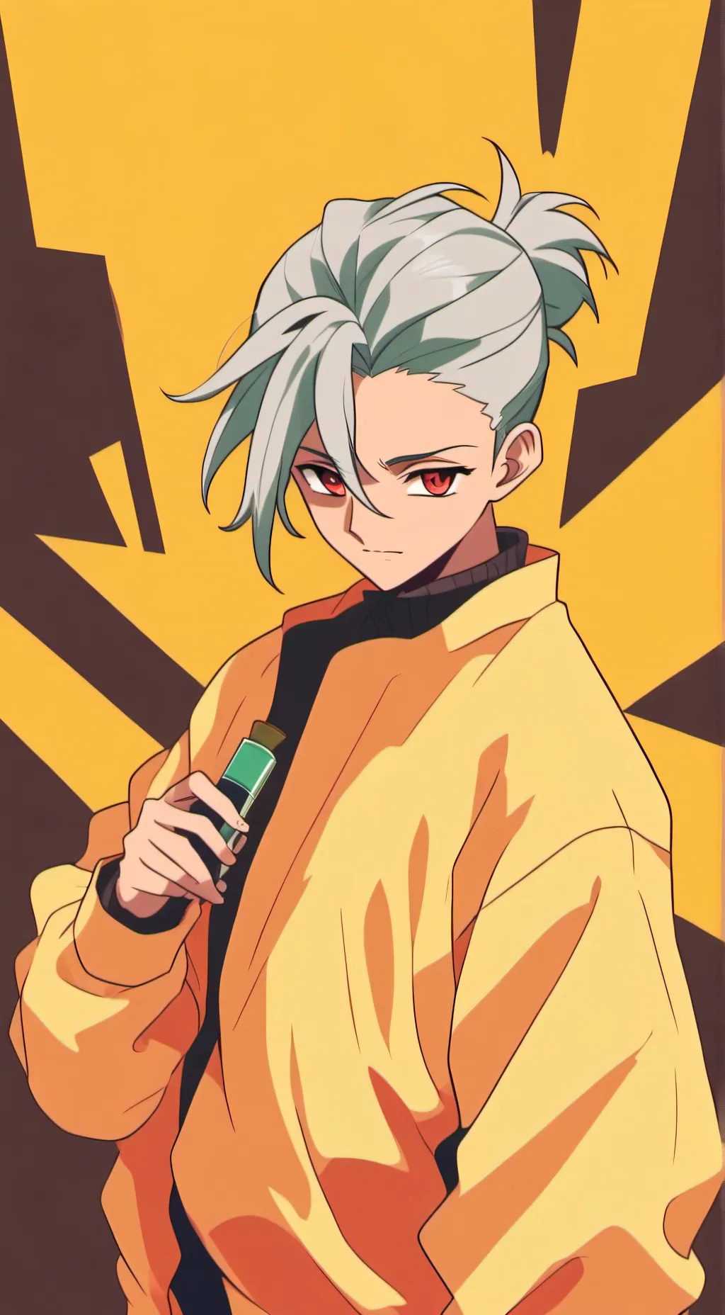 ai character: Senku ❤️‍🔥 background