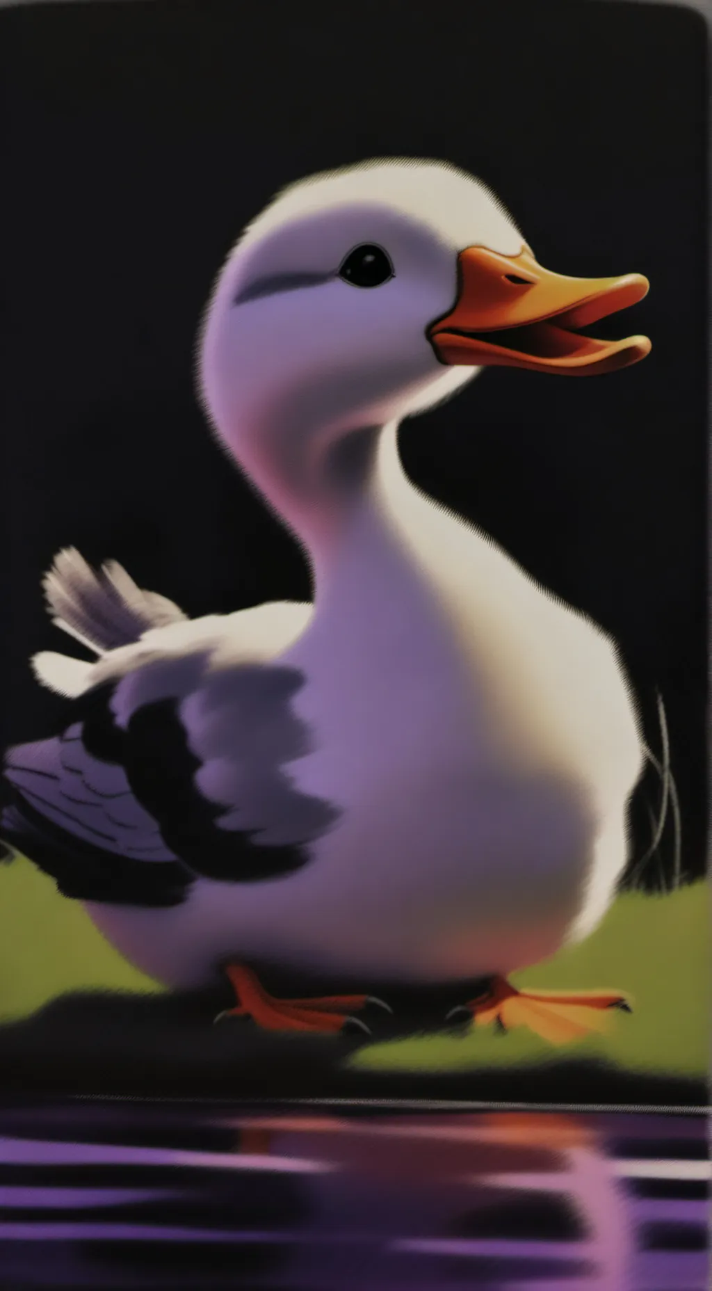 ai character: rose background