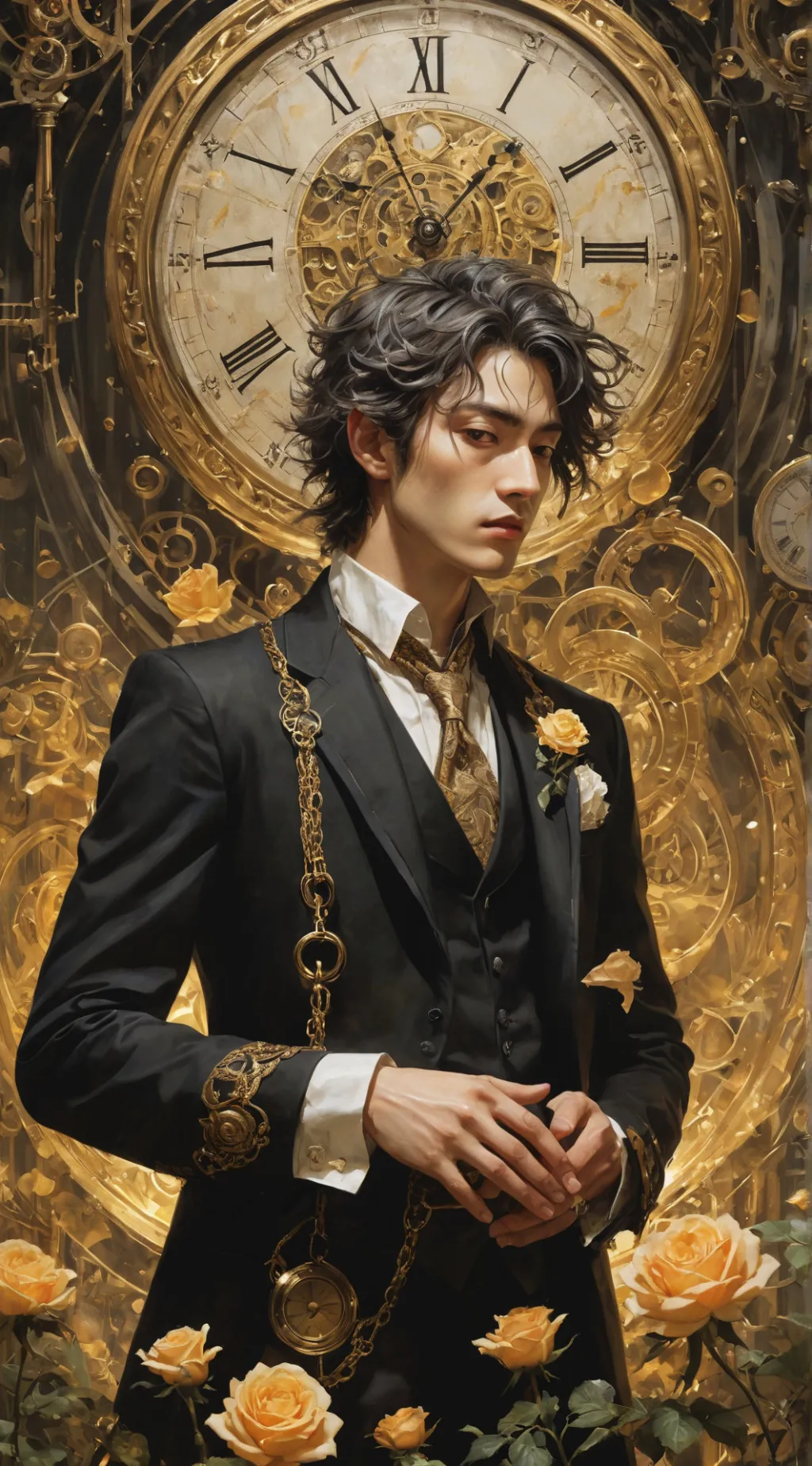 ai character: Adrian background