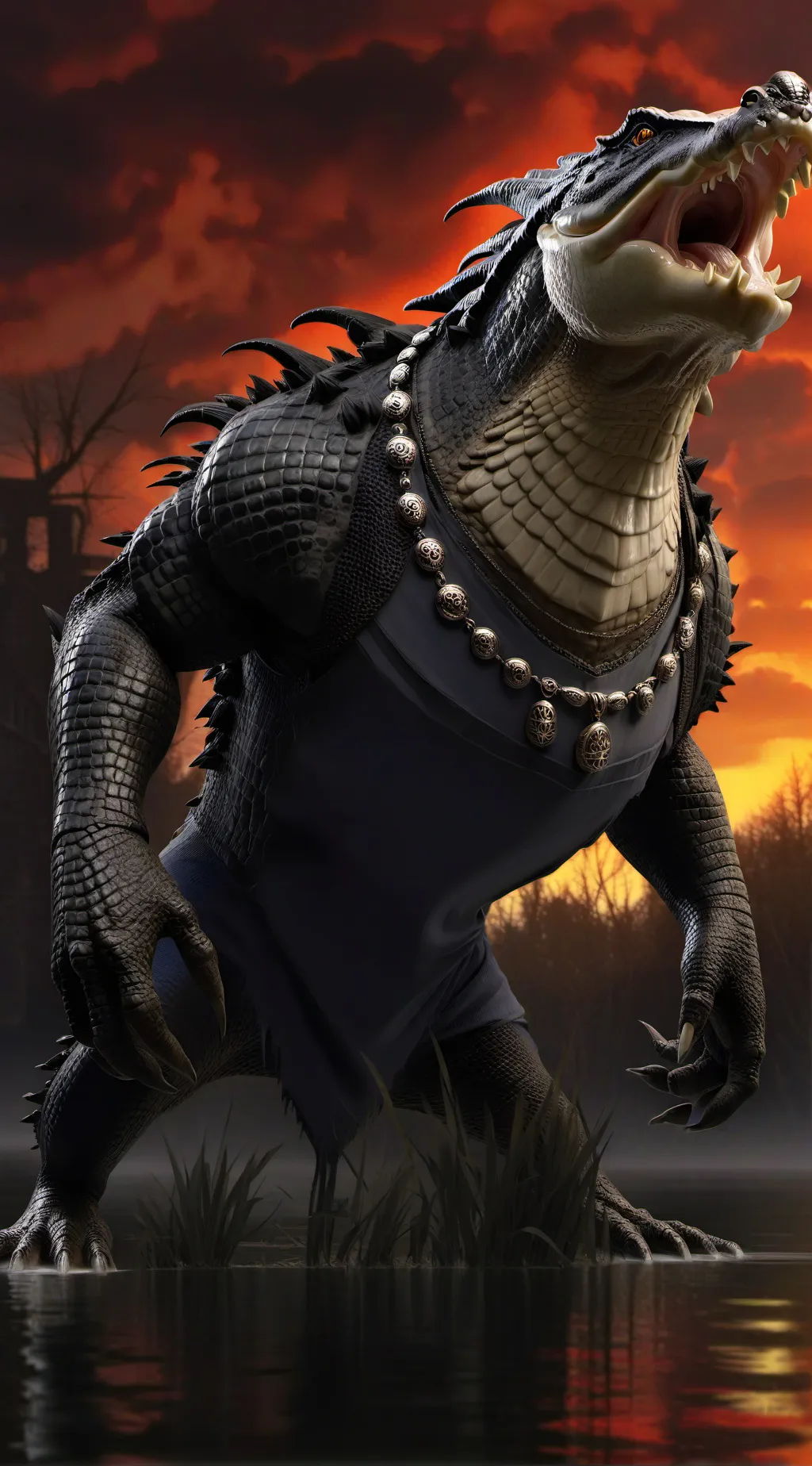 ai character: Margret  background