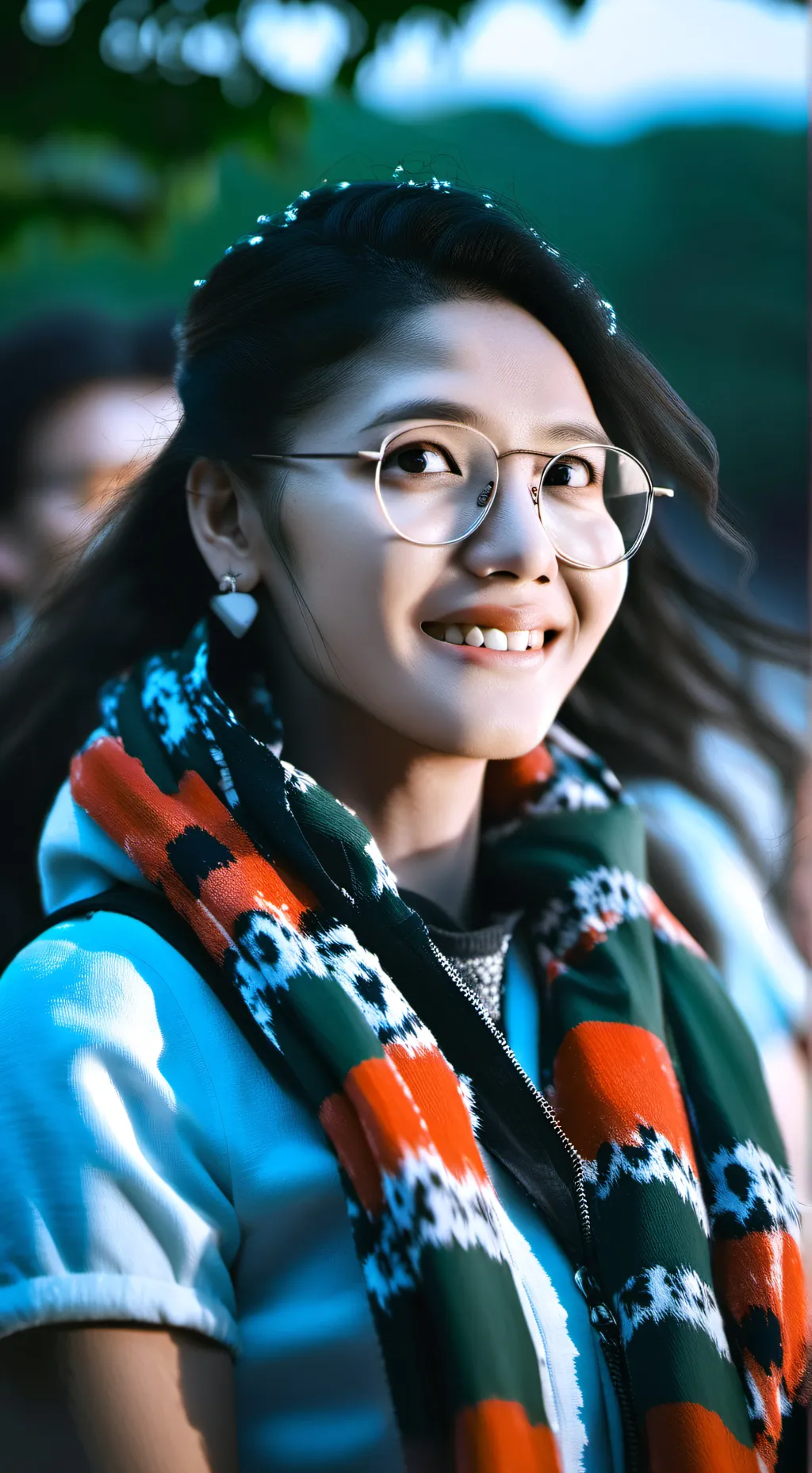 ai character: Ube...& Flan! background