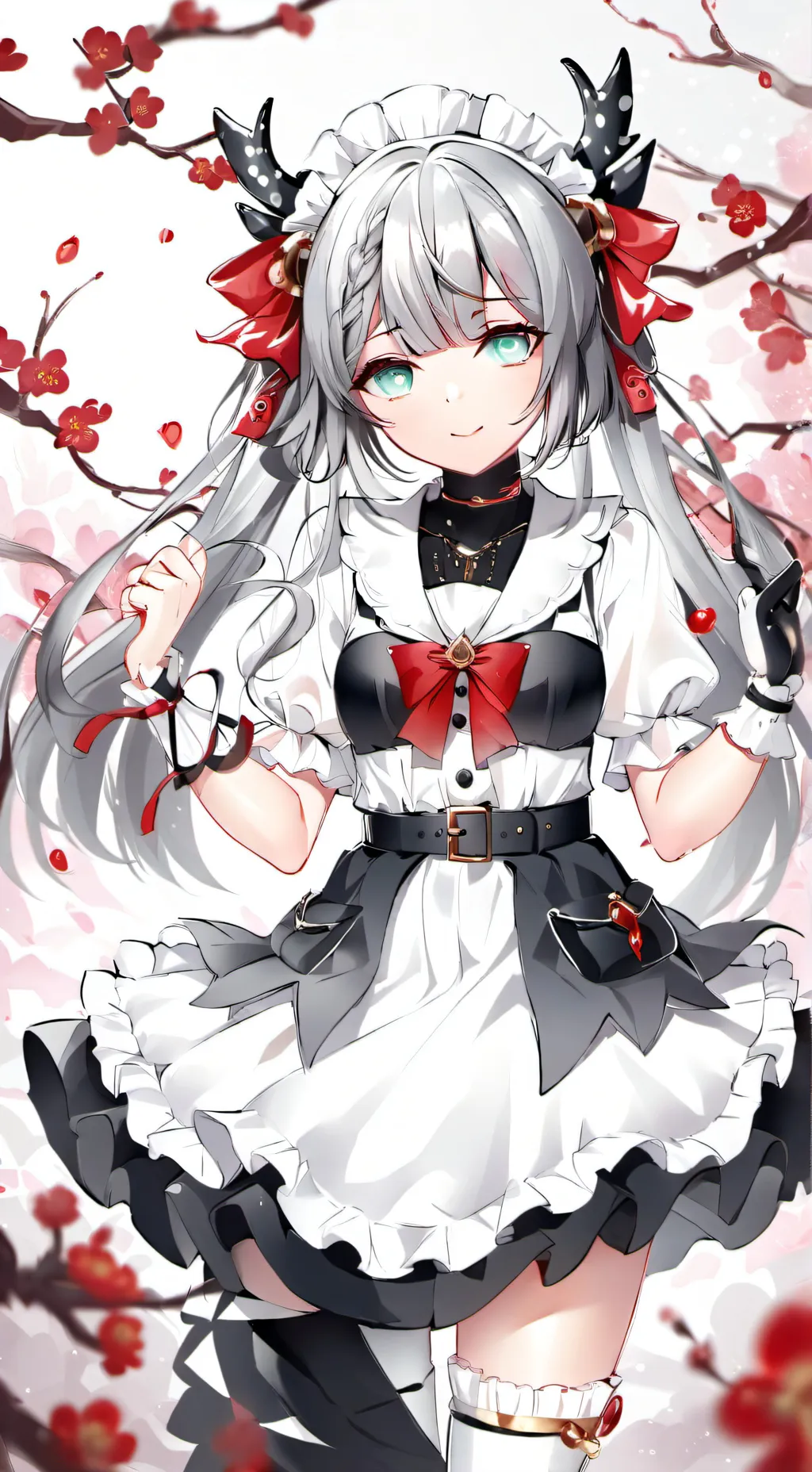 ai character: Няшка background