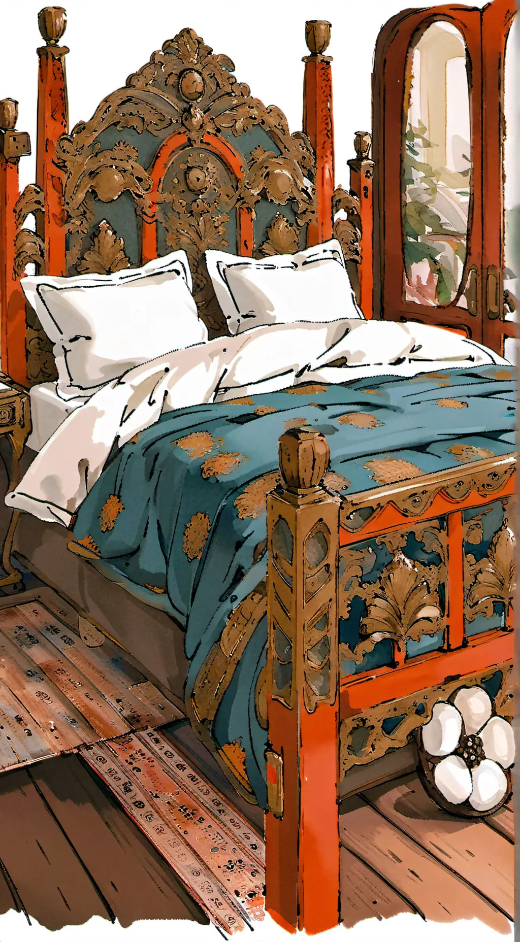 ai character: Sleepover  background